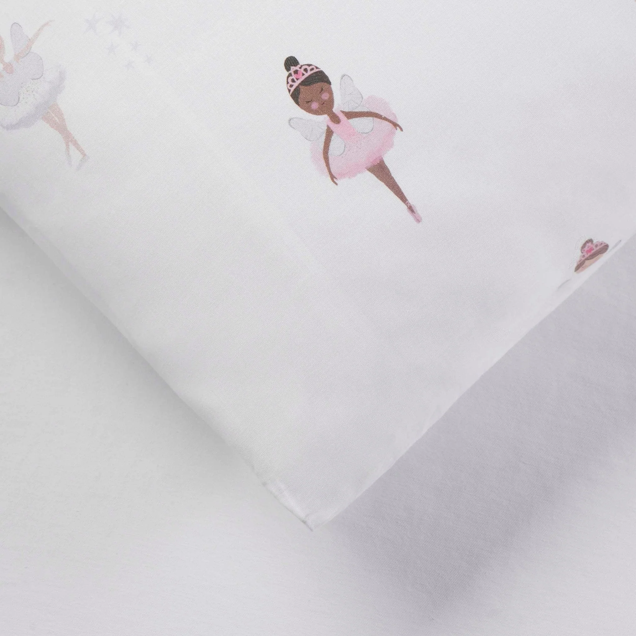 Darcy Ballerina 100% Cotton Kids Duvet Cover Set - Image 4
