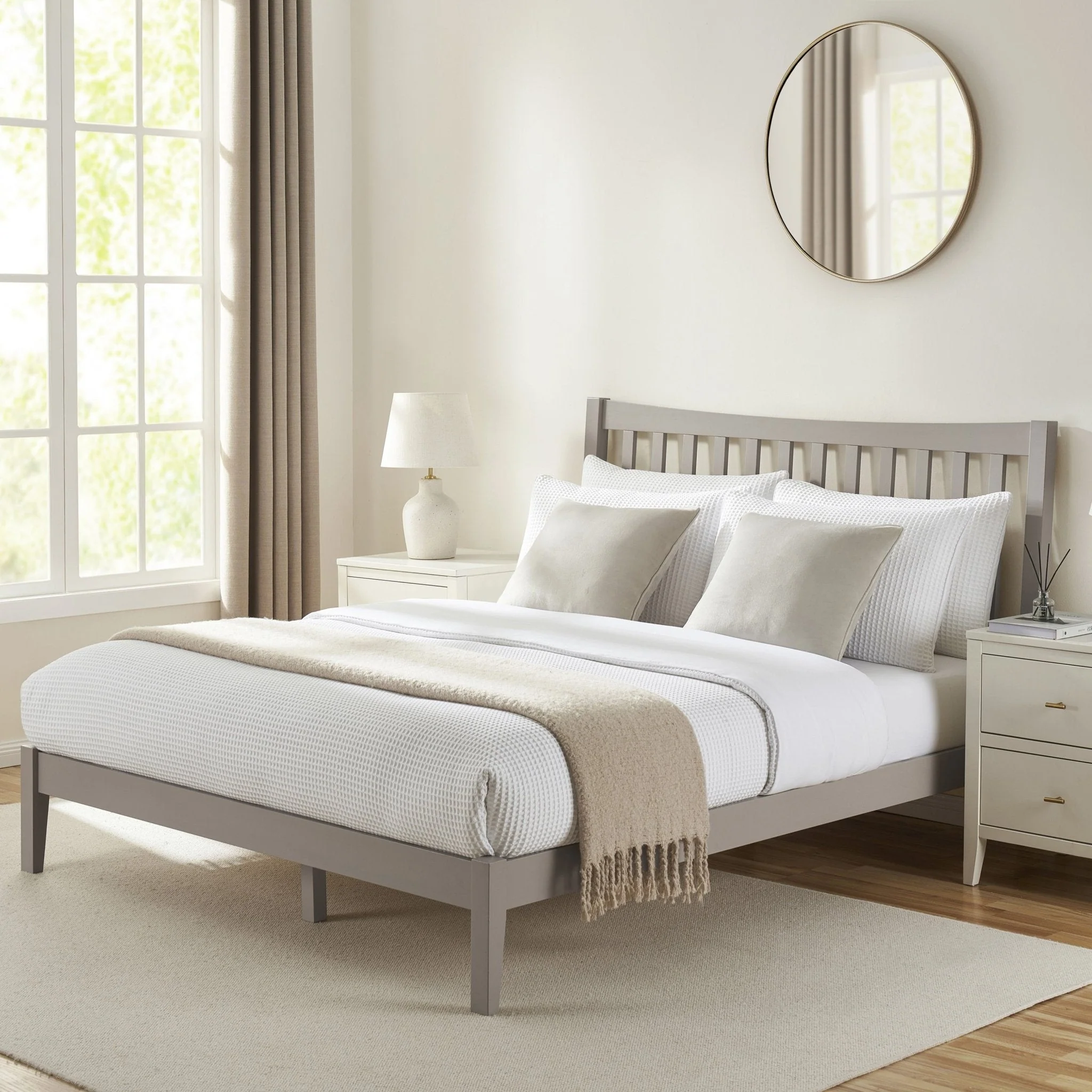 Dartmouth Bed Frame - Taupe - Image 8