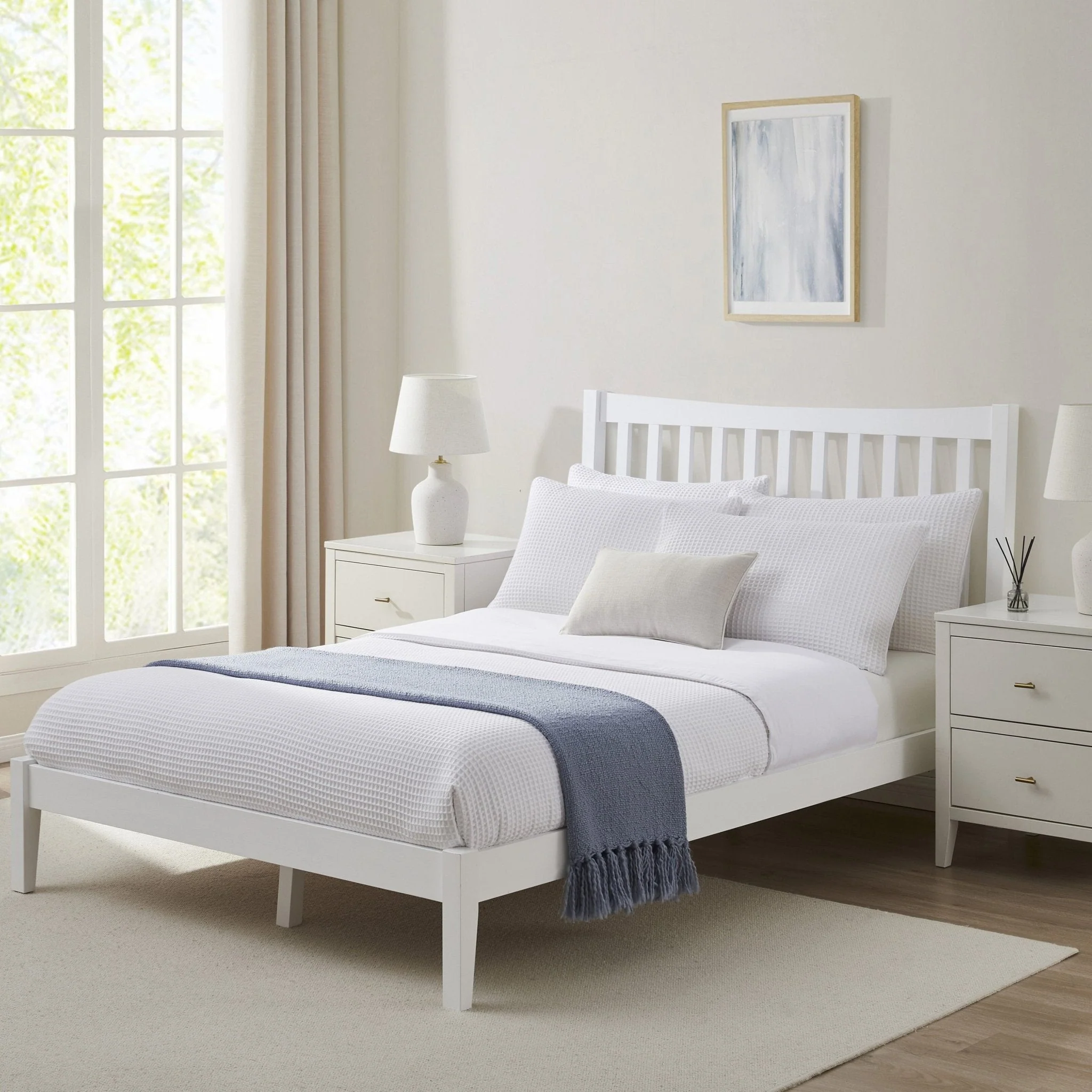 Dartmouth Bed Frame - White - Image 7