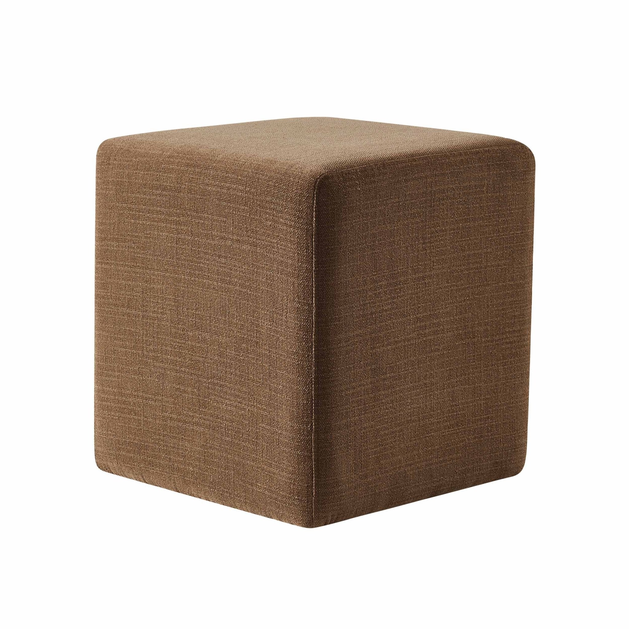 Delilah Pouffe - Chenille Caramel - Image 3
