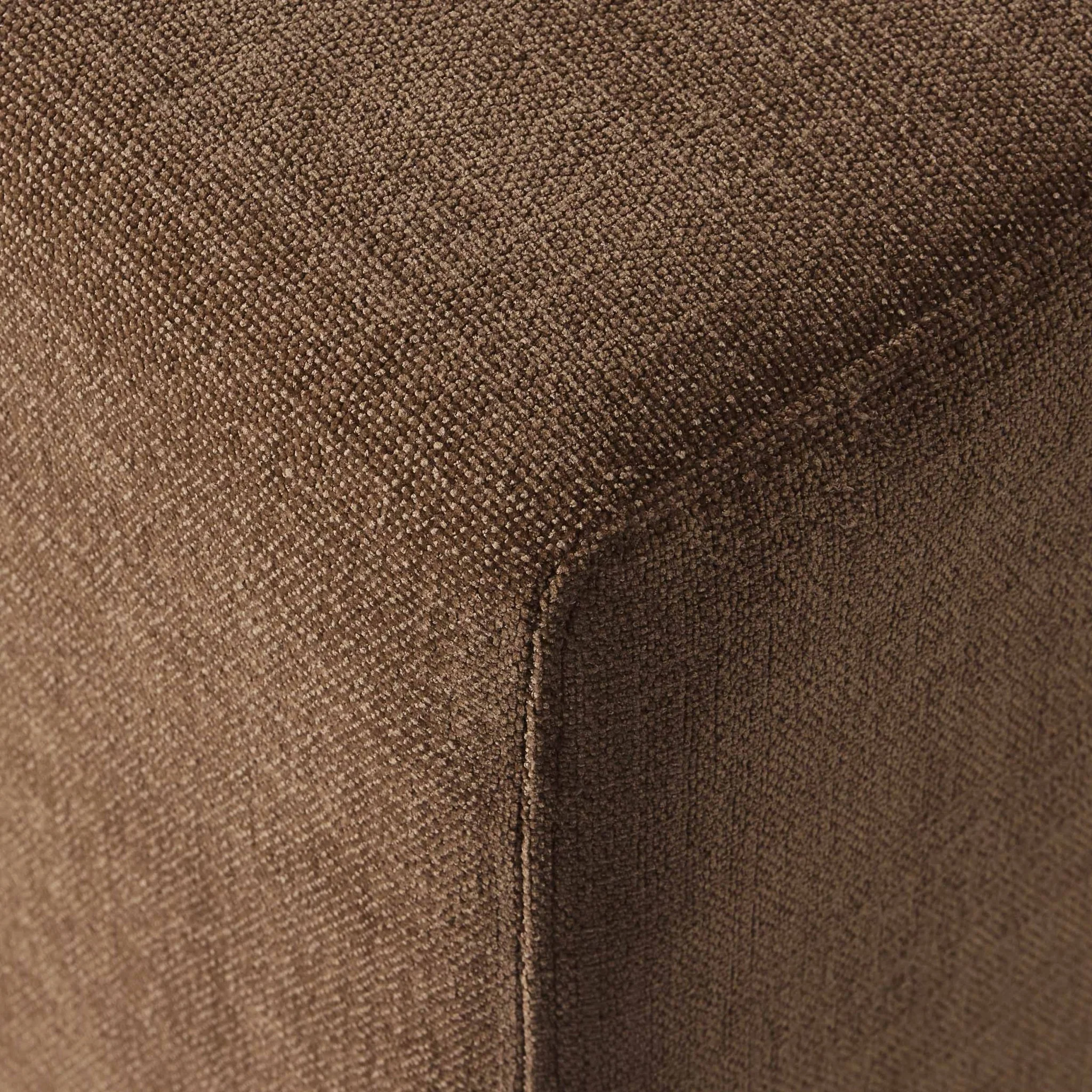 Delilah Pouffe - Chenille Caramel - Image 4