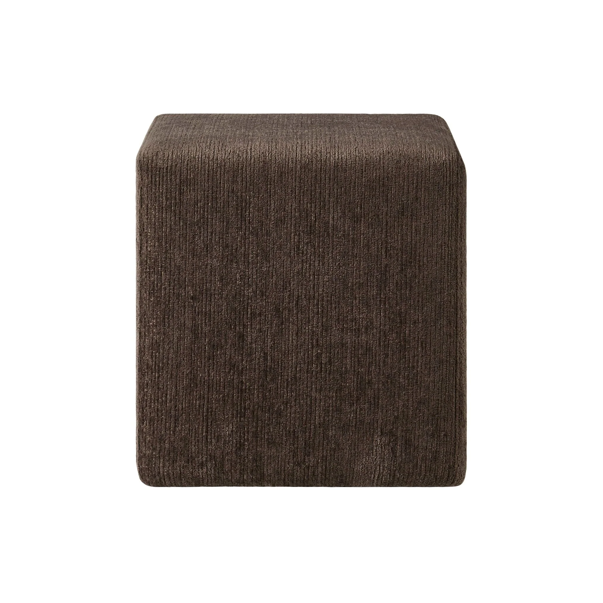 Delilah Pouffe - Textured Cappuccino - Image 3