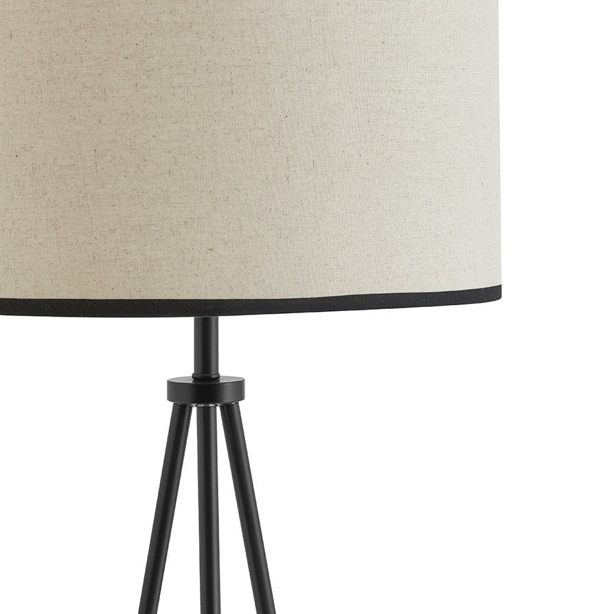 Dione Contrast Trim Tripod Floor Lamp - Image 5