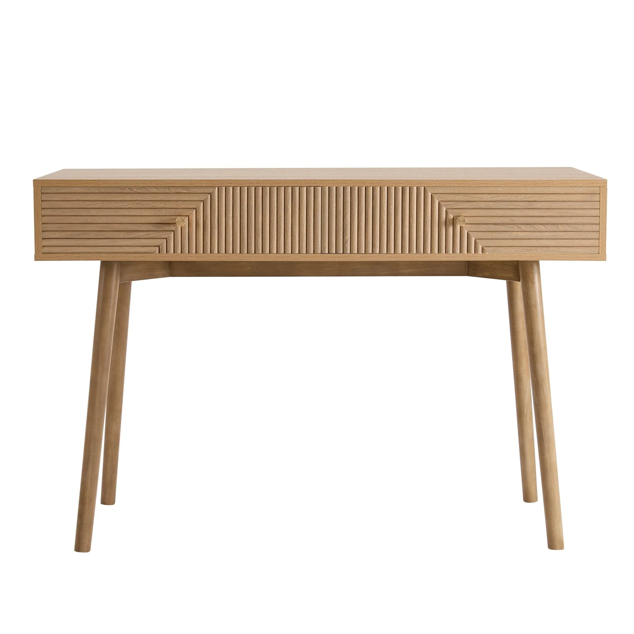 Dora Dressing Table Console - Light Wood - Image 2