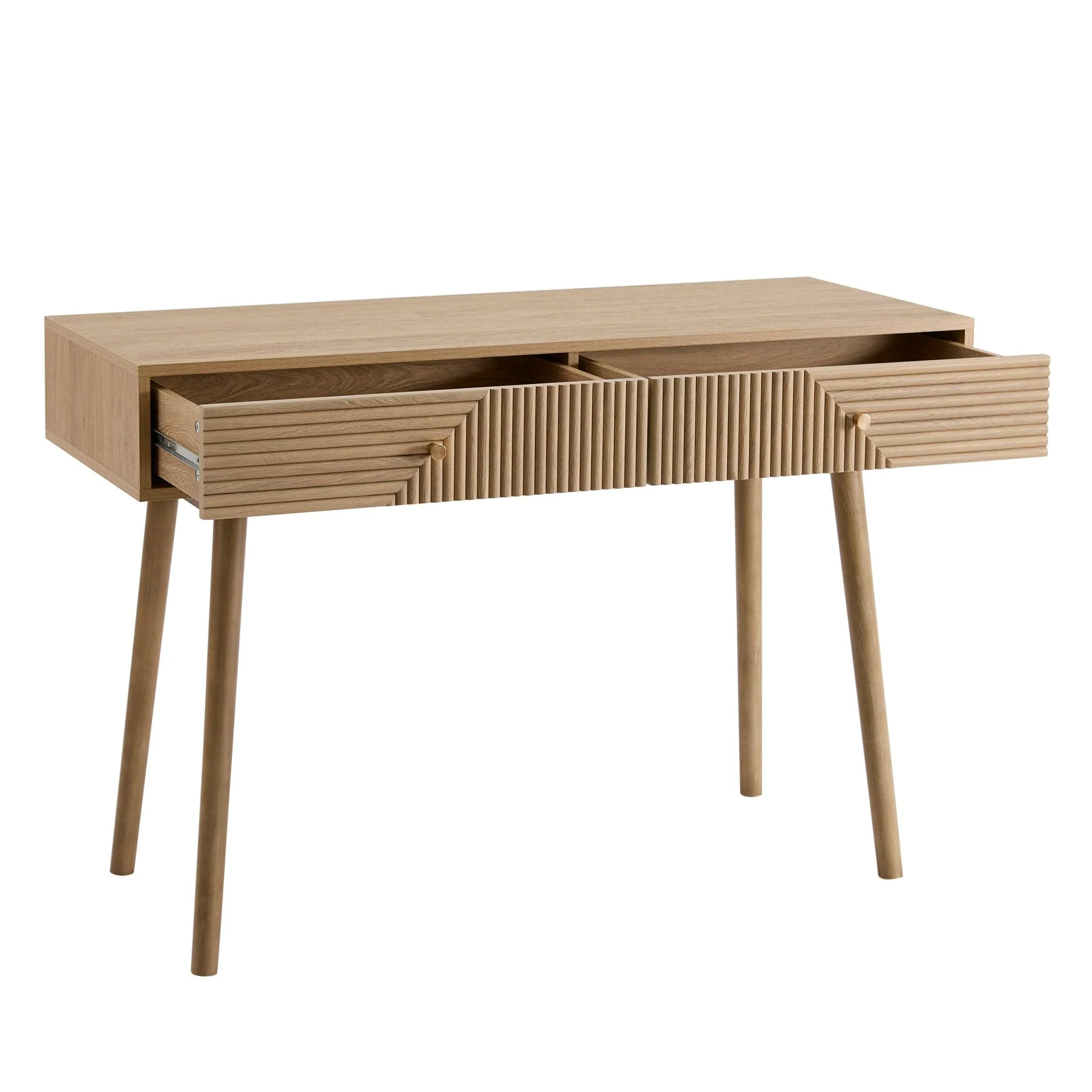 Dora Dressing Table Console - Light Wood - Image 3