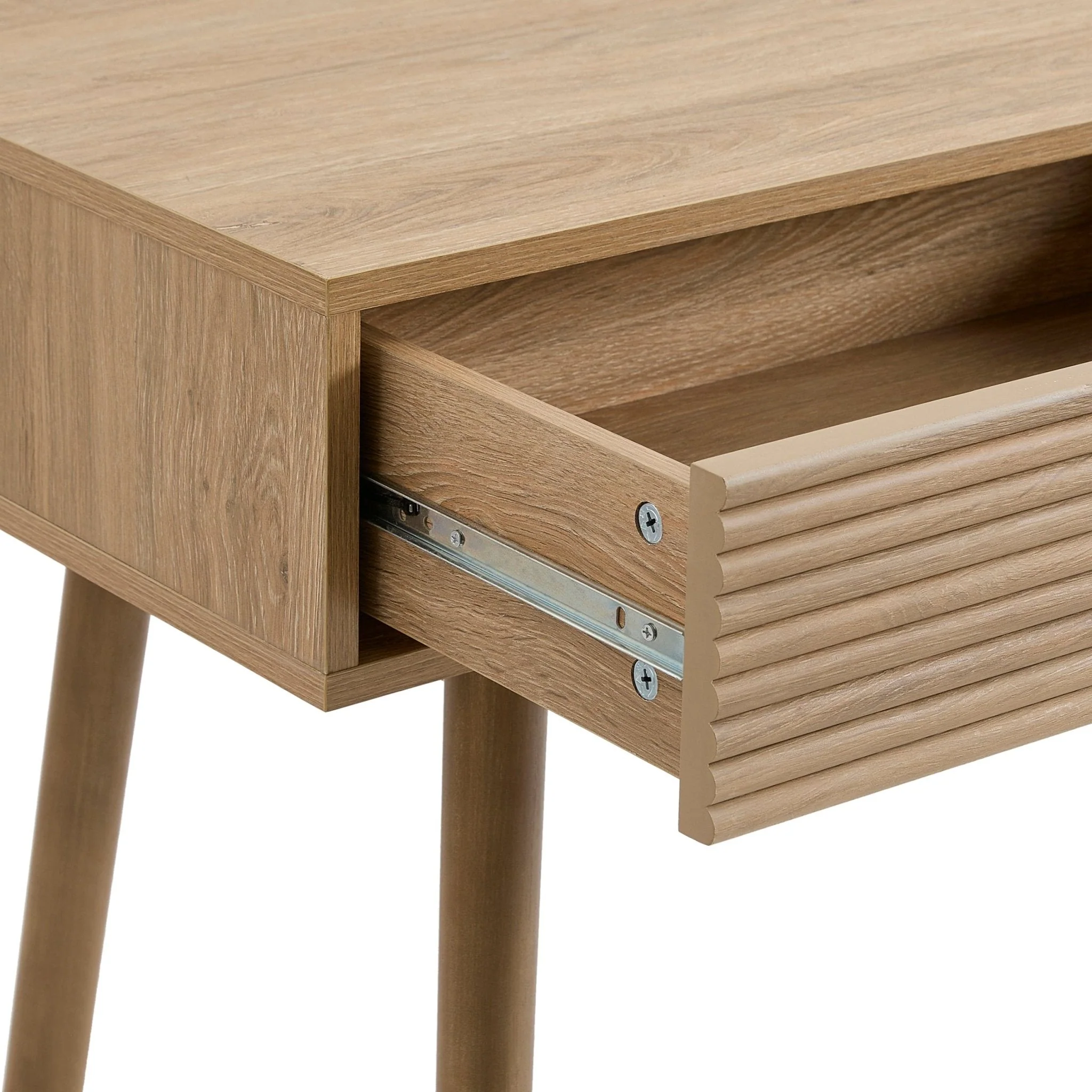 Dora Dressing Table Console - Light Wood - Image 5