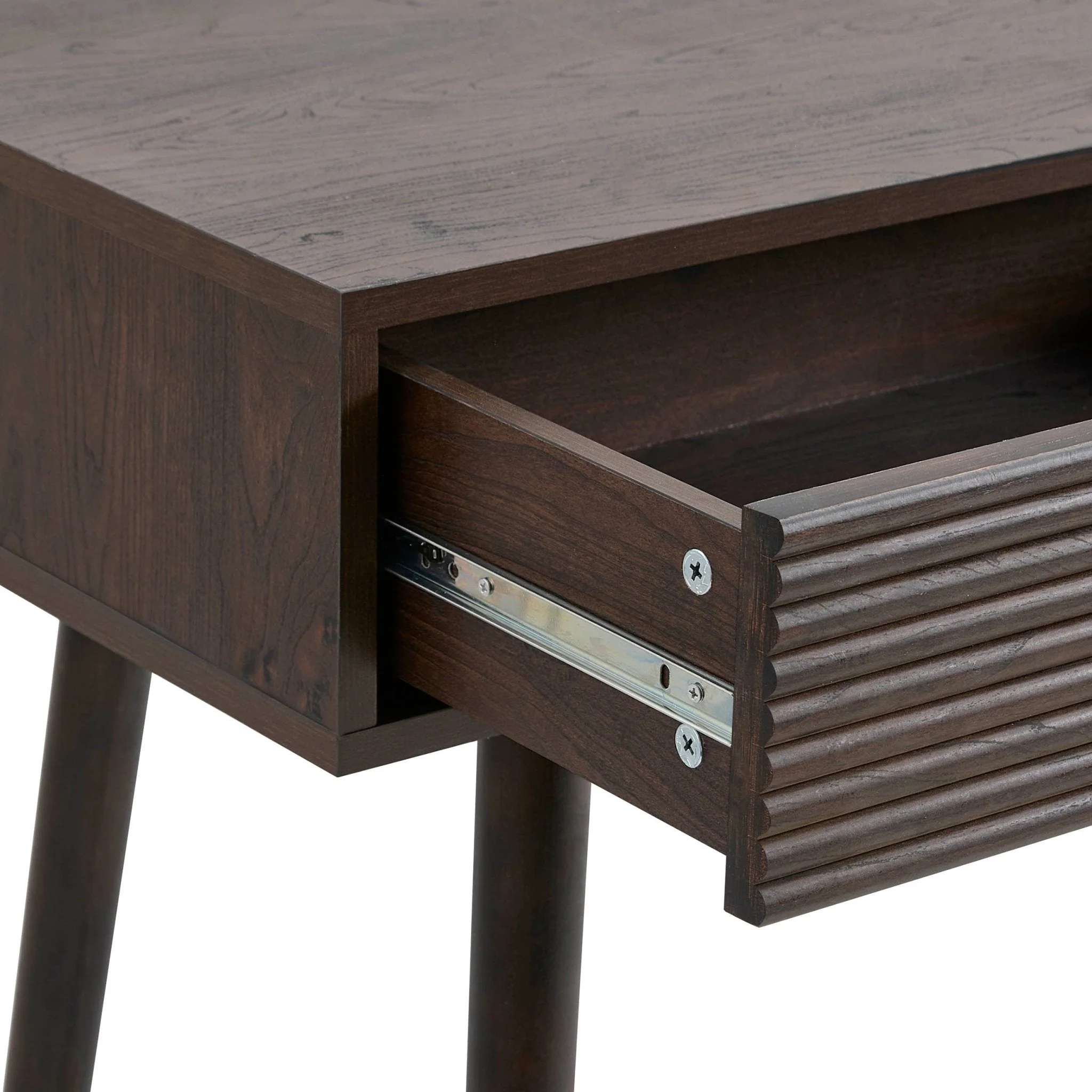 Dora Dressing Table Console - Walnut - Image 5