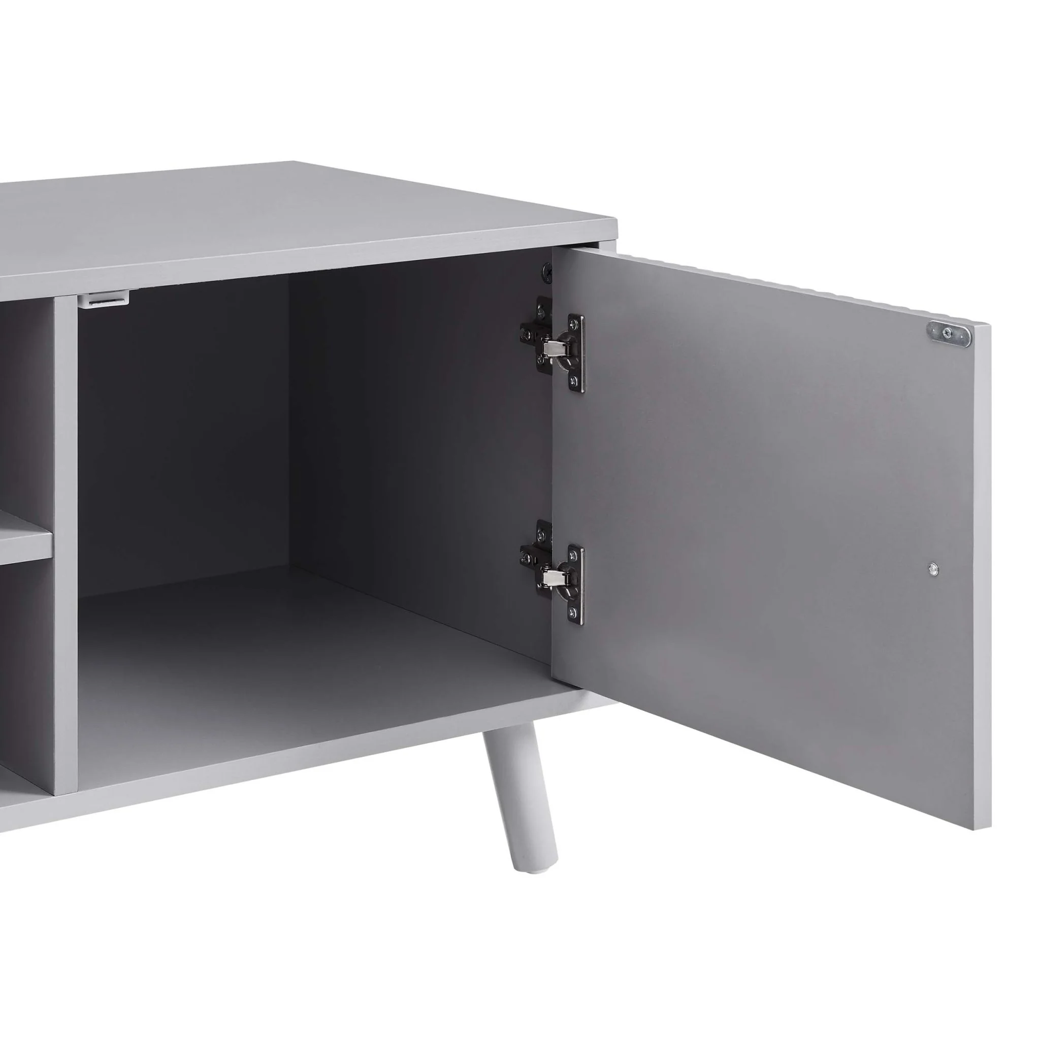 Dora TV Unit for TVs up to 60"- Light Grey - Image 6