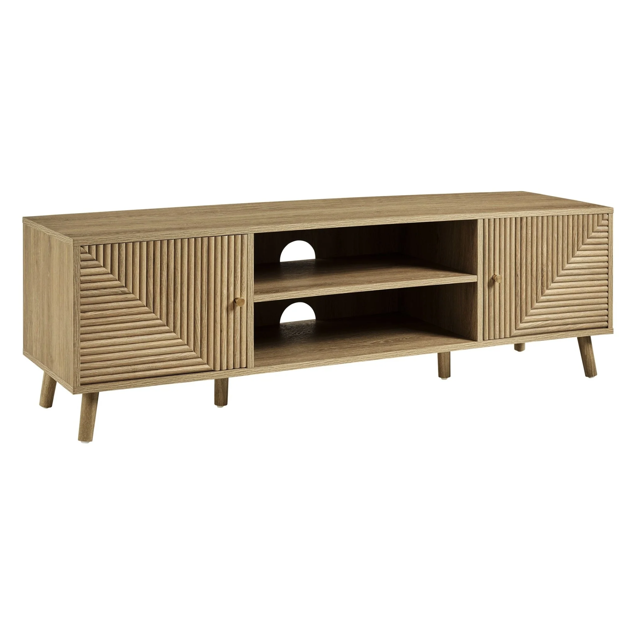 Dora TV Unit for TVs up to 60" - Light Wood - Image 2