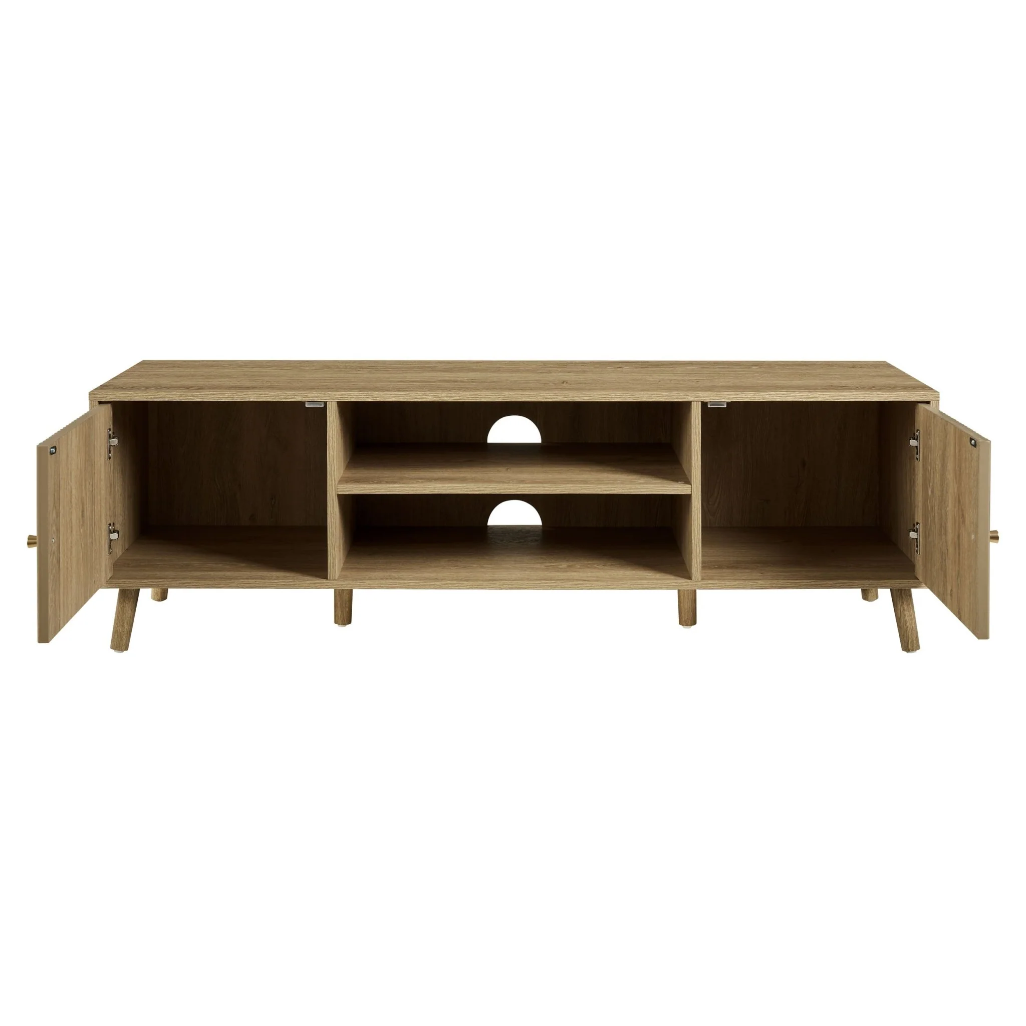Dora TV Unit for TVs up to 60" - Light Wood - Image 4