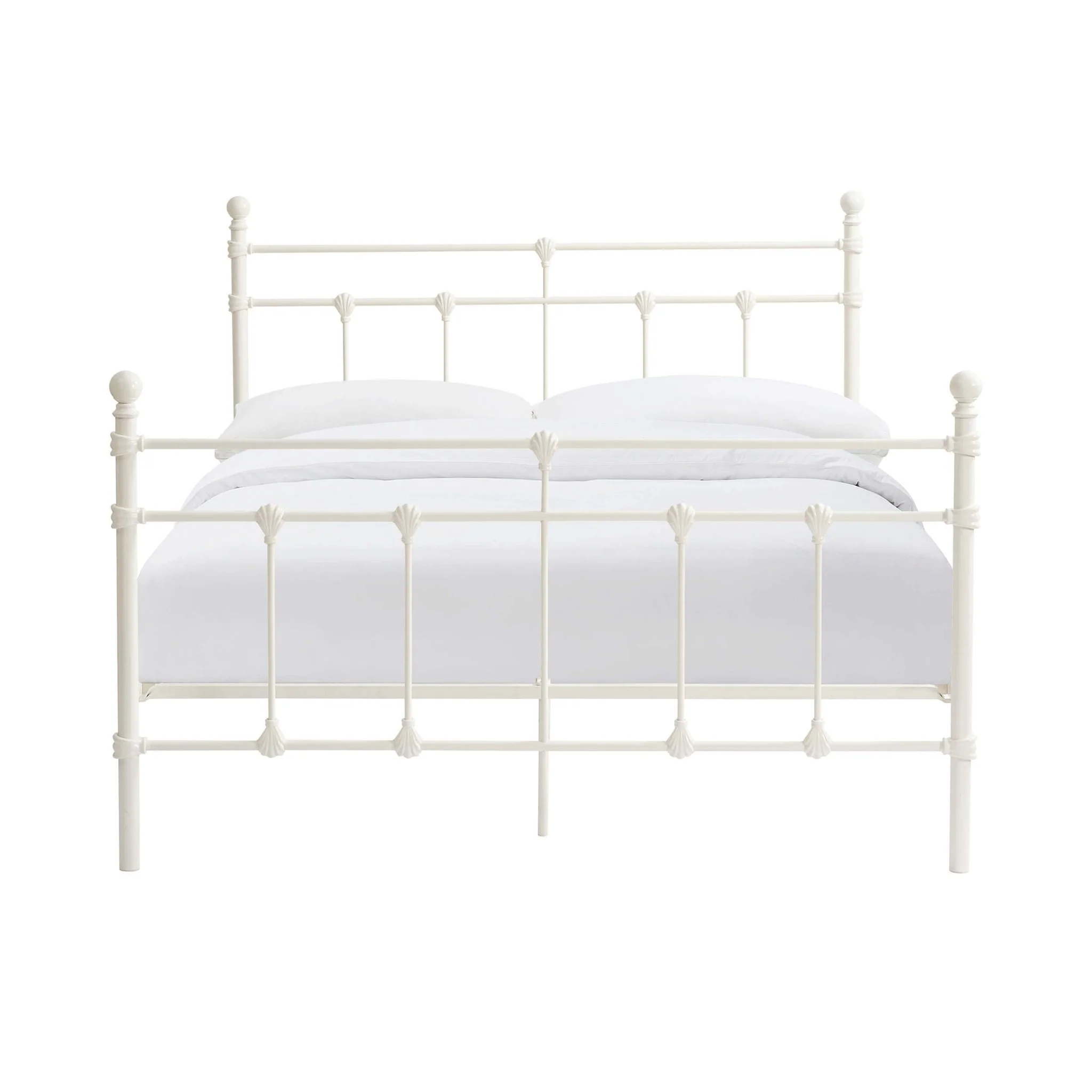 Dorset Metal Bed Frame - White - Image 11