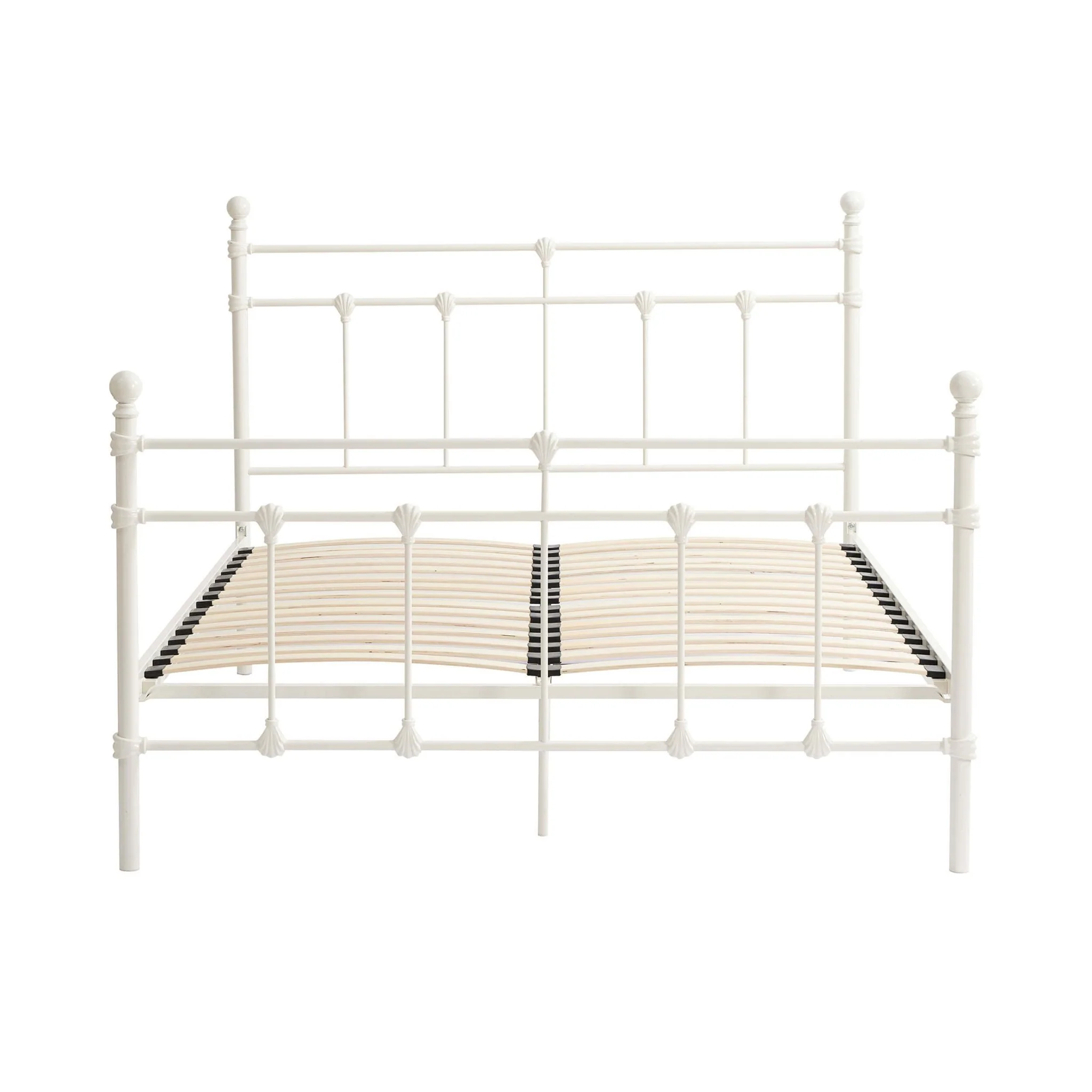 Dorset Metal Bed Frame - White - Image 8