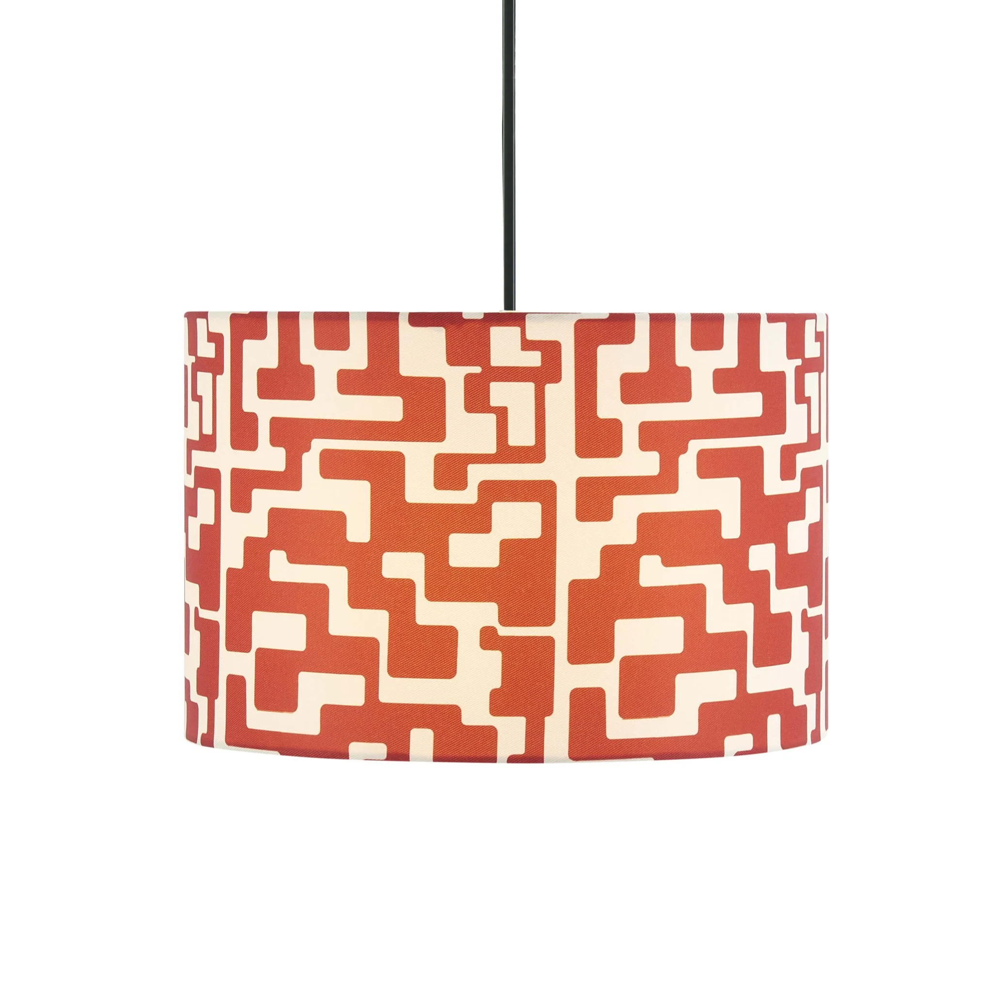 Drew Geometric Ceiling Shade - Orange - Image 3