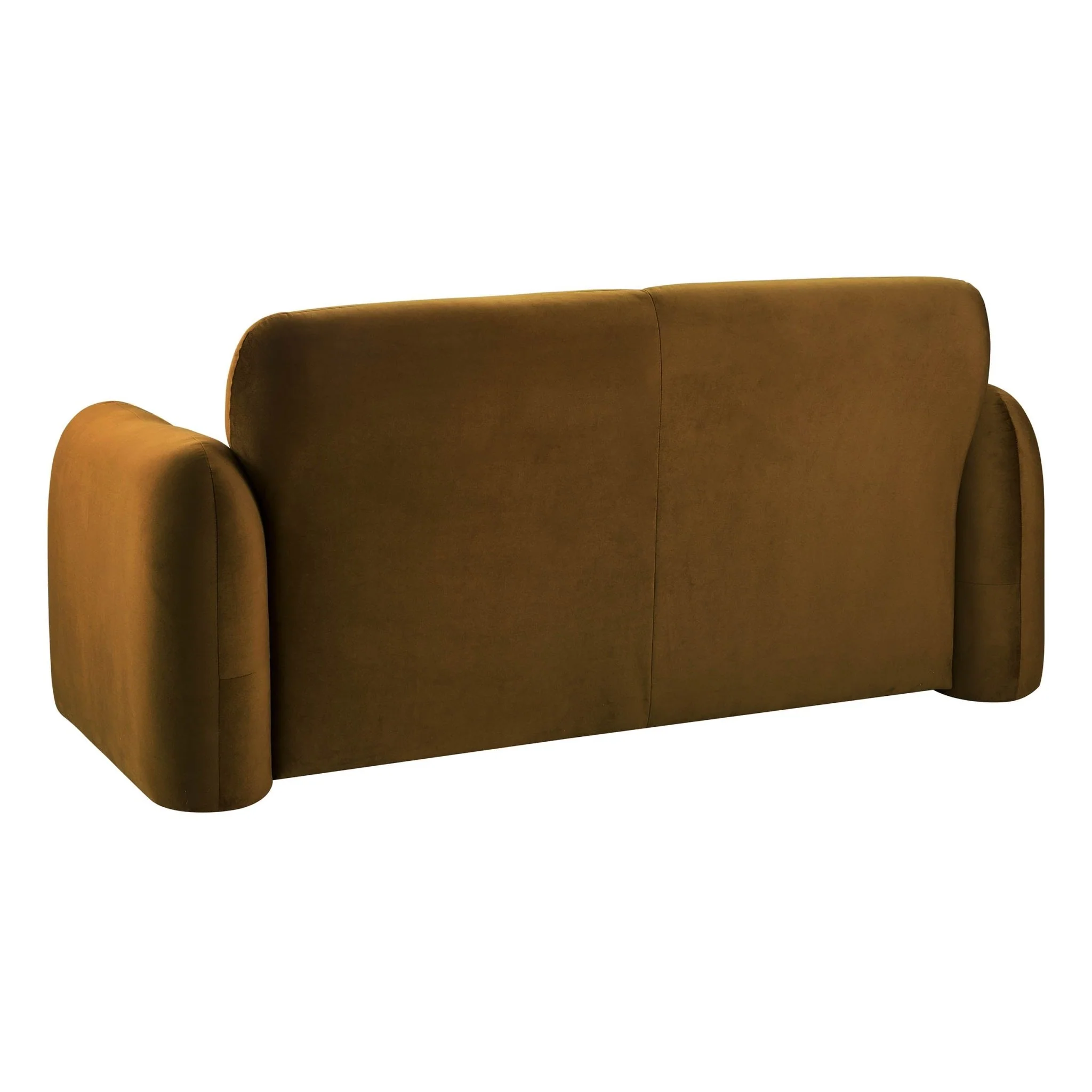 Dublin 2 Seater Sofa- Muted Gold - Image 5
