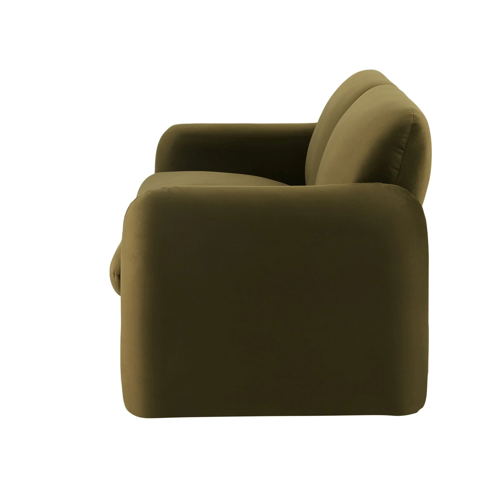 Dublin 2 Seater Sofa - Rich Green - Image 4