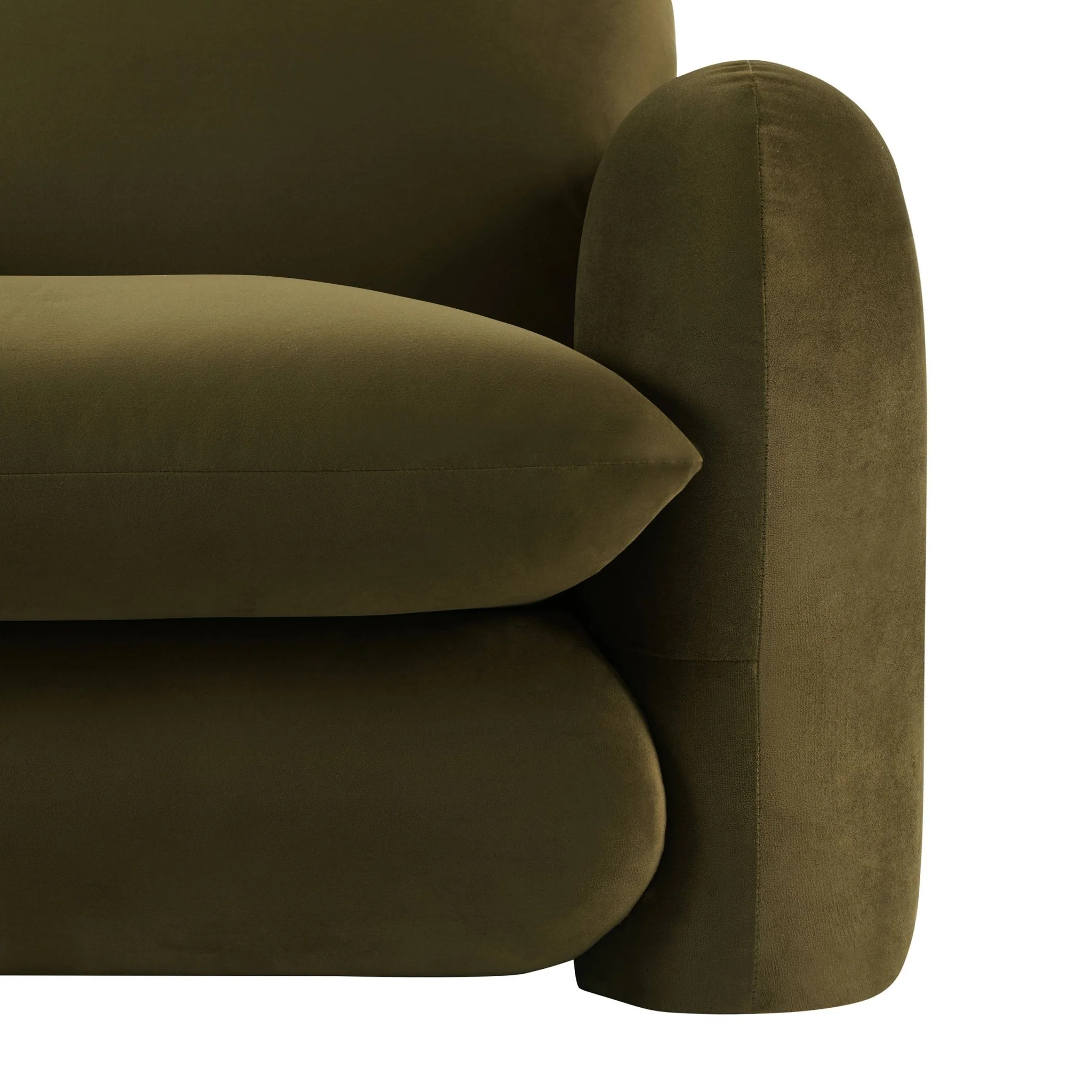 Dublin 2 Seater Sofa - Rich Green - Image 6