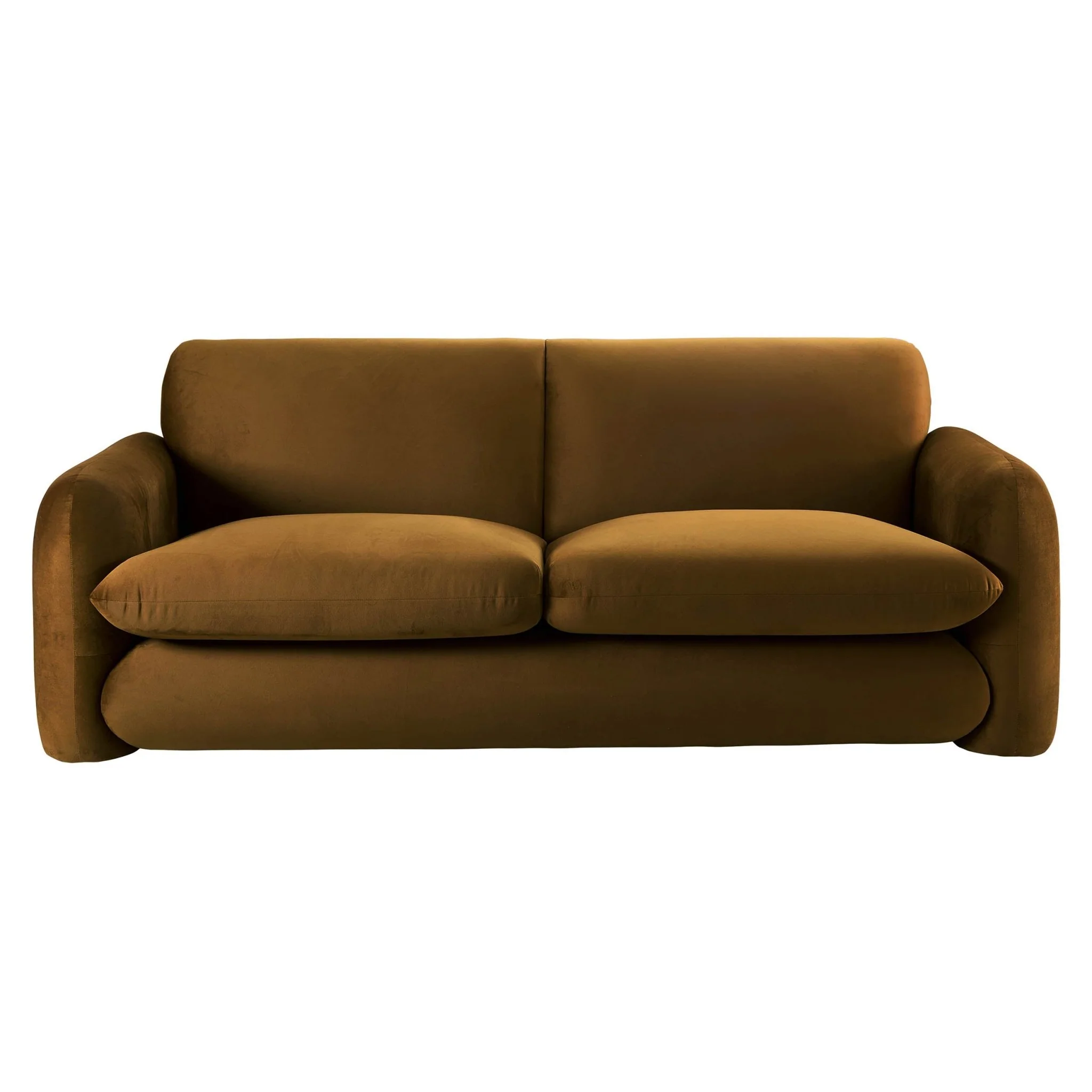 Dublin 3 Seater Sofa - Muted Gold - Image 3