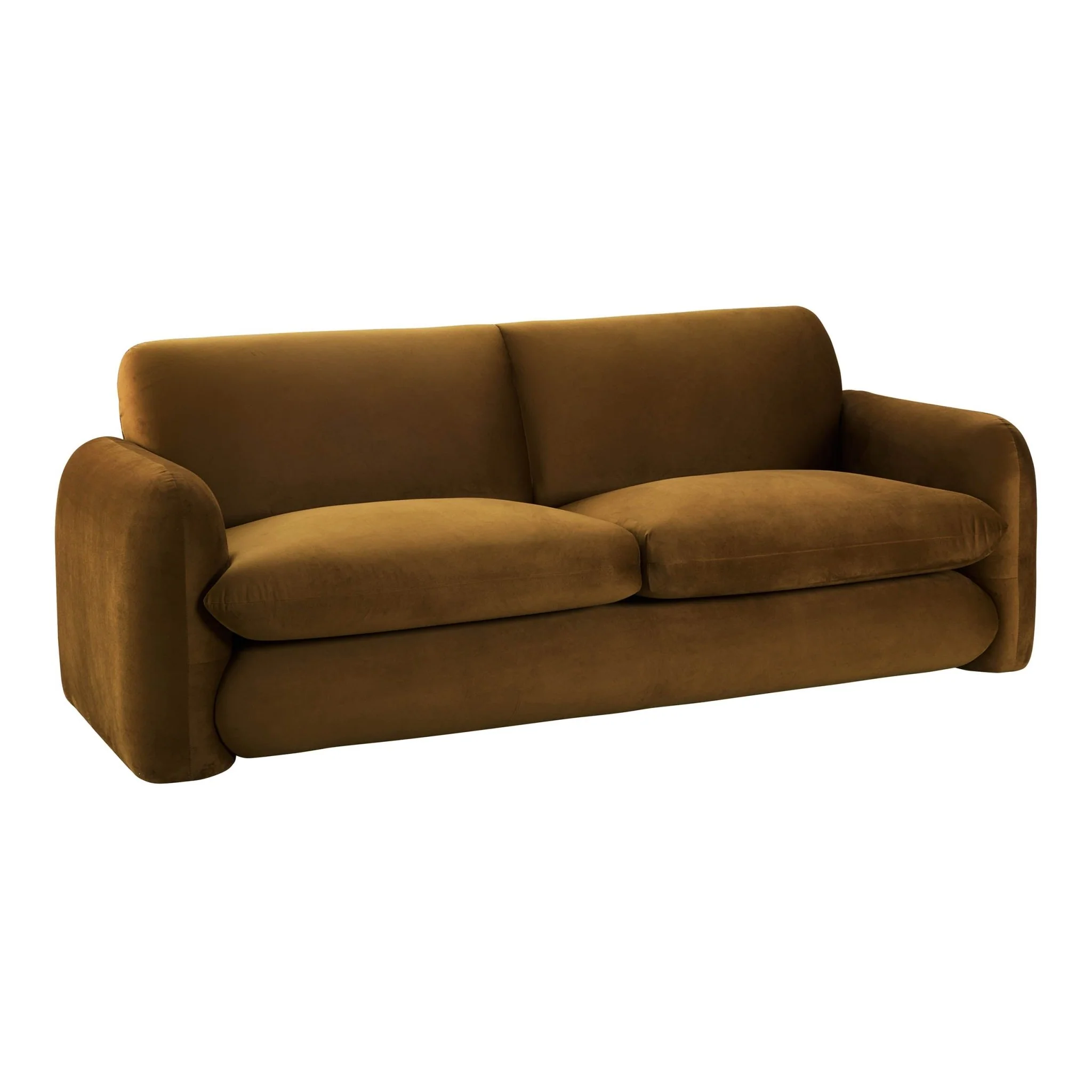 Dublin 3 Seater Sofa - Muted Gold - Image 4