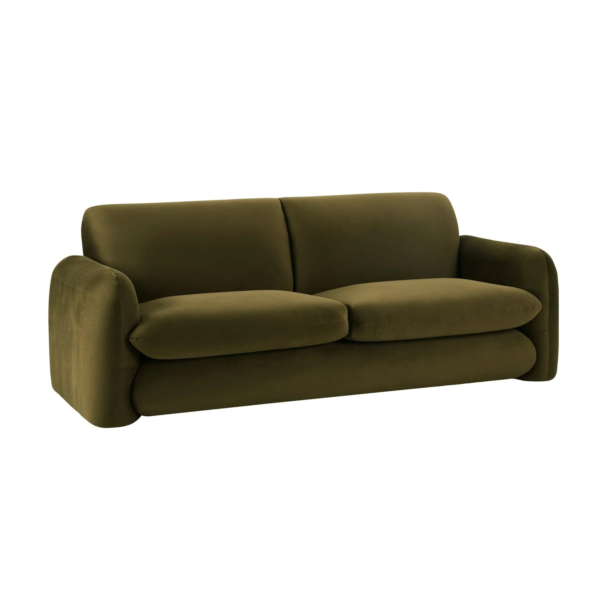 Dublin 3 Seater Sofa - Rich Green - Image 3