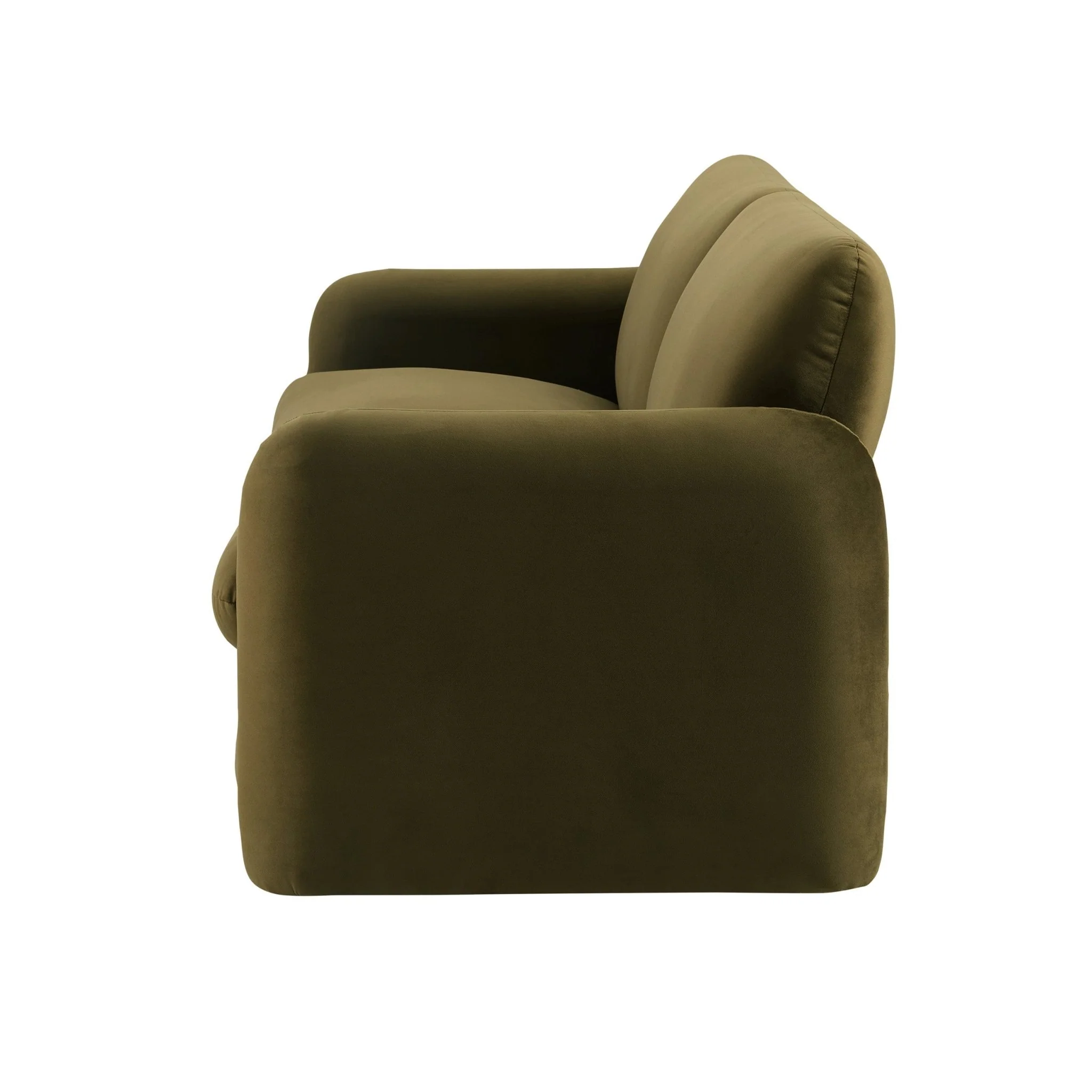 Dublin 3 Seater Sofa - Rich Green - Image 4