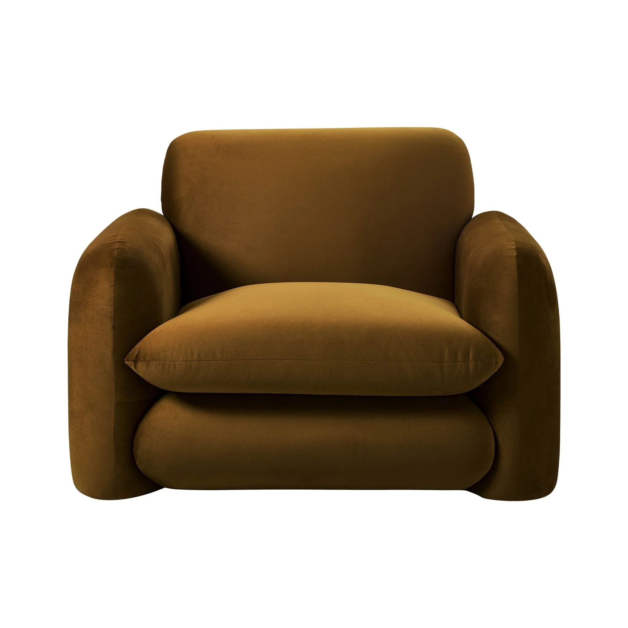 Dublin Loveseat- Muted Gold - Image 3