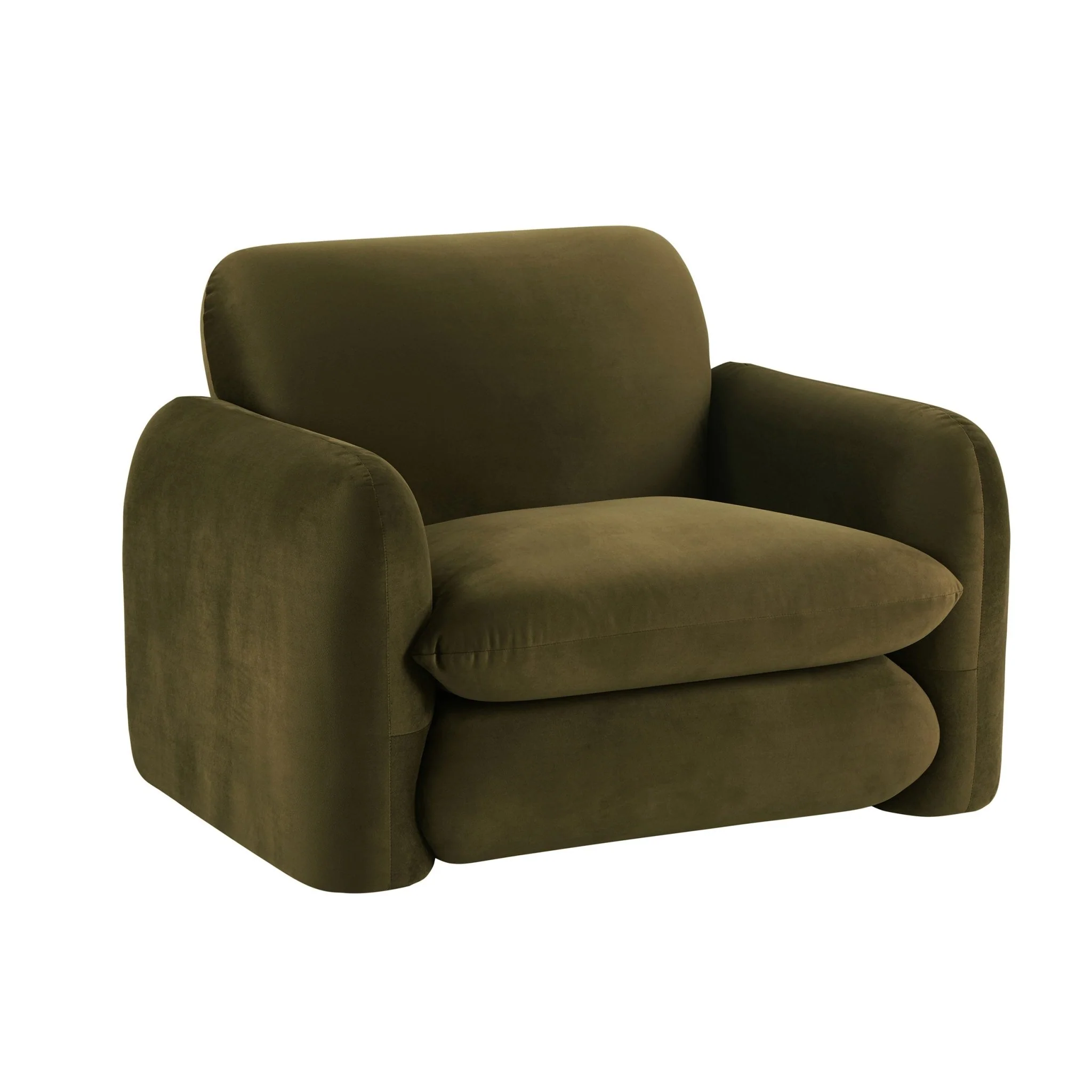 Dublin Loveseat - Rich Green - Image 3