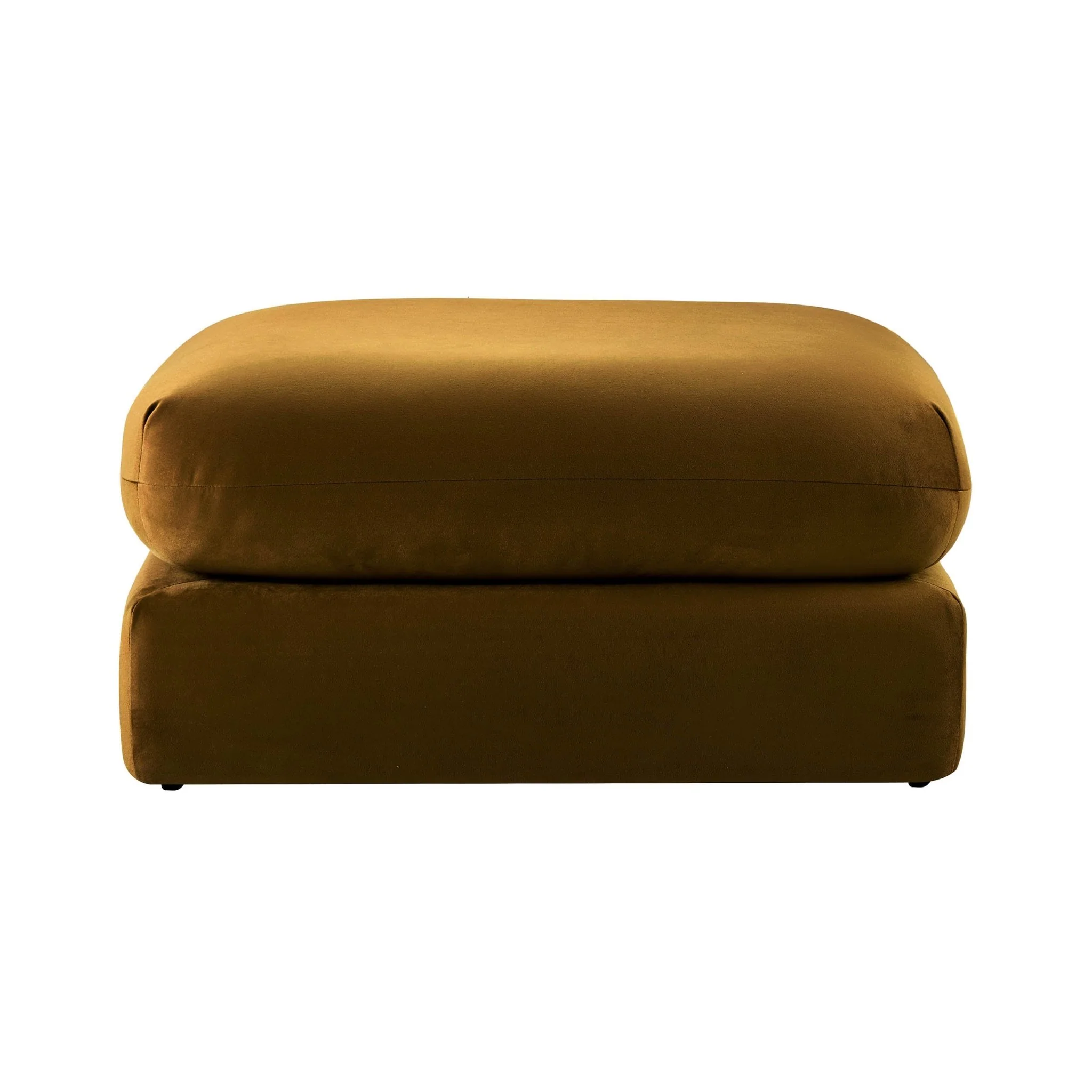 Dublin Pouffe - Muted Gold - Image 3
