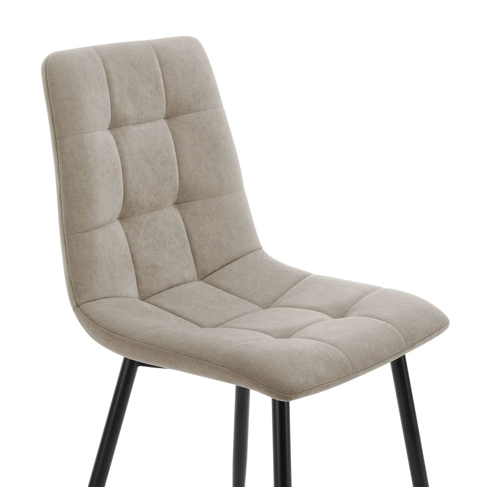 Eden Set of 2 Dining Chairs - Stone - Image 6