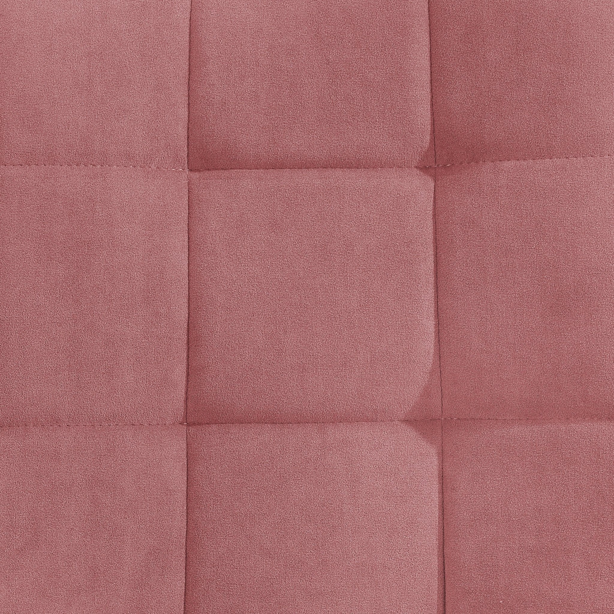 Eden Set Of 2 Dining Chairs - Velvet - Pink - Image 8