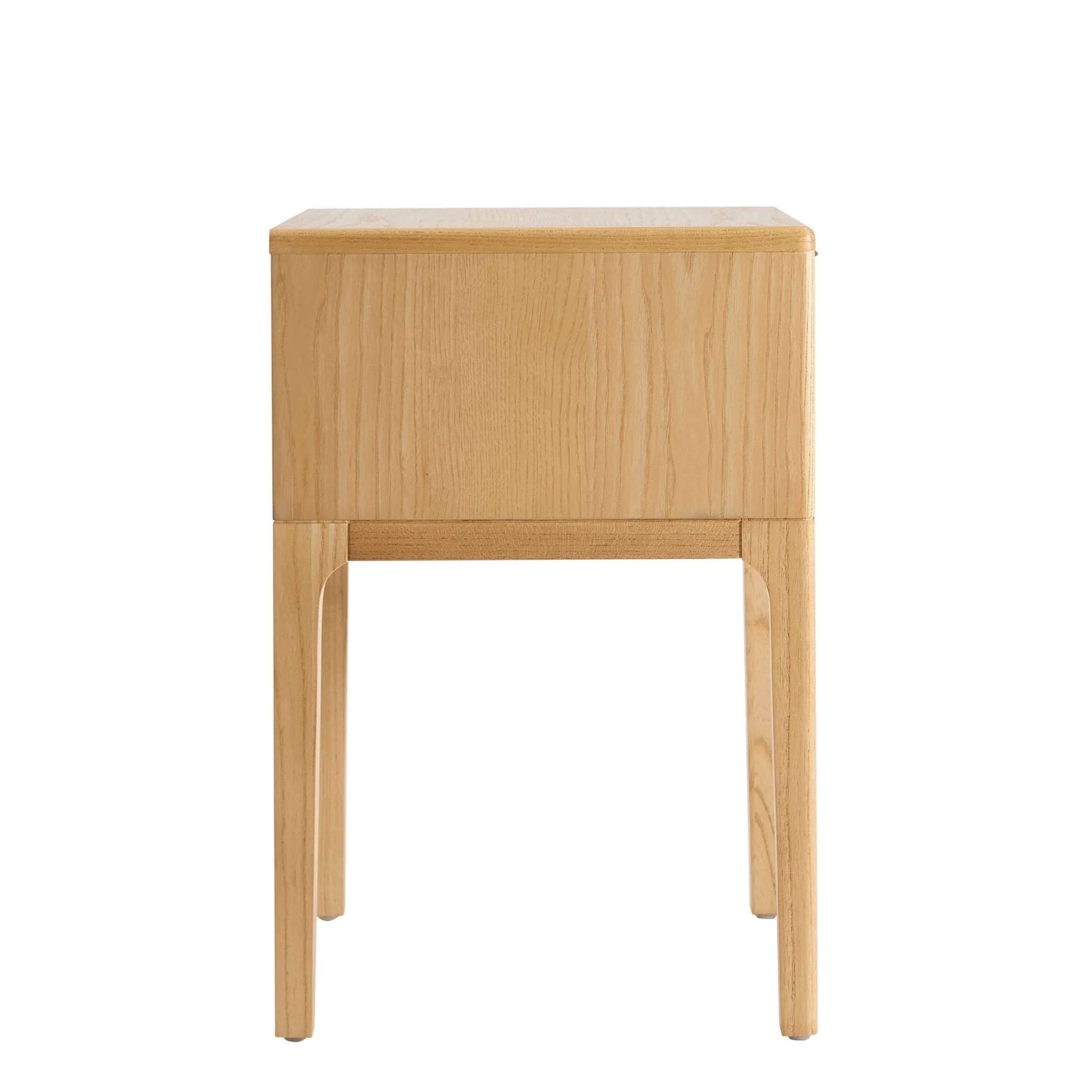 Elena Ash 1 Drawer Nightstand - Light Wood - Image 5