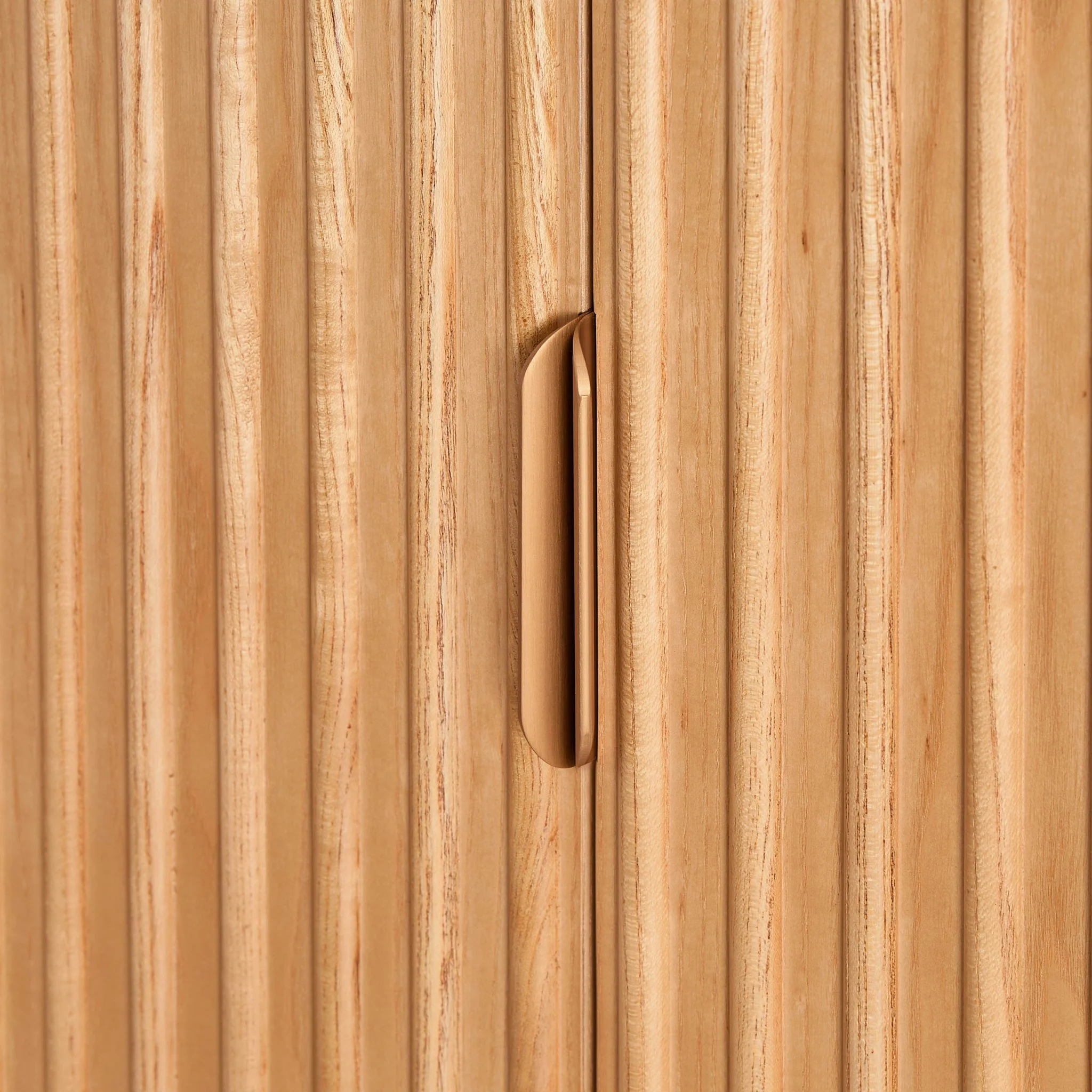 Elena Ash 2 Door Wardrobe with Drawers - Light Wood - Image 6