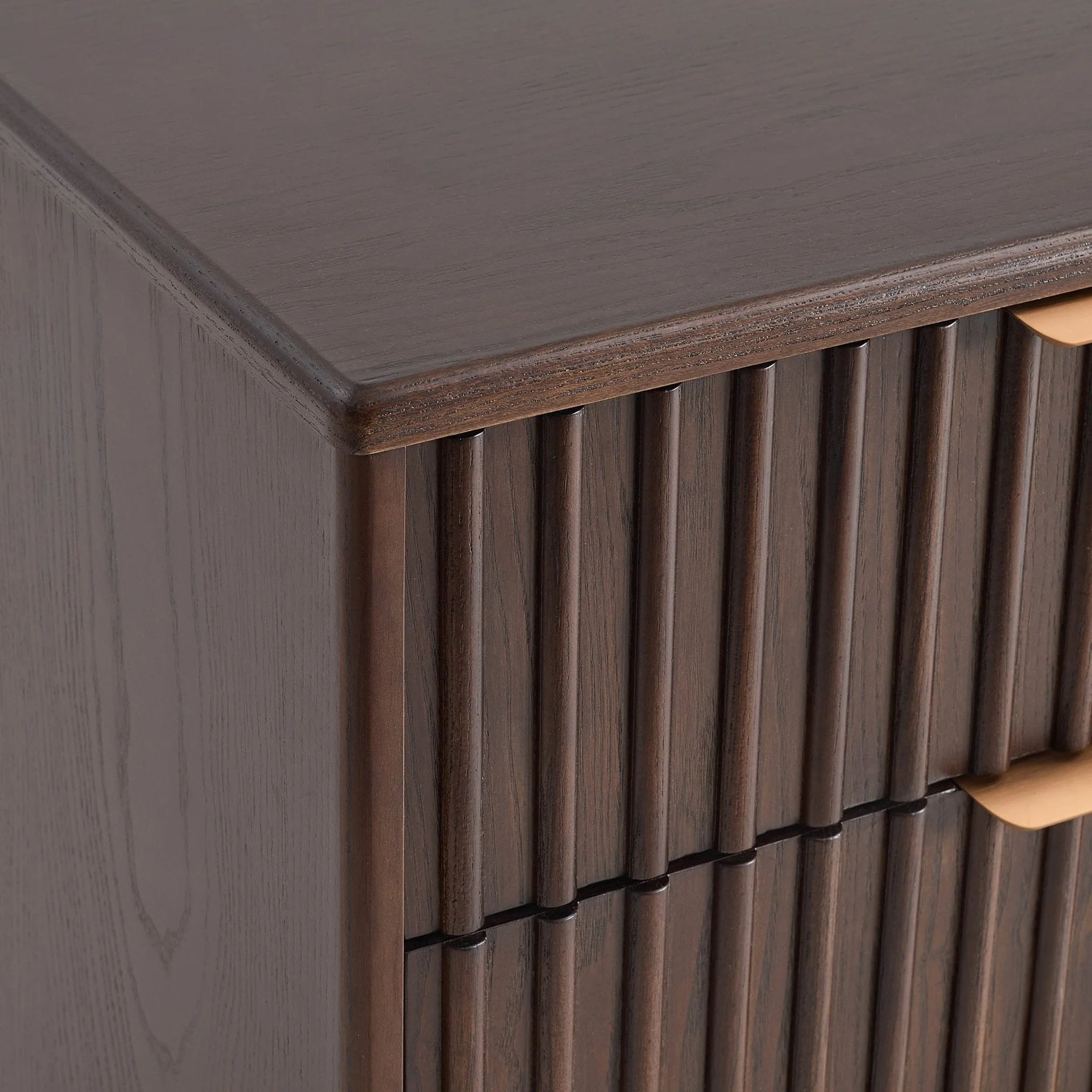 Elena Ash 6 Drawer Chest - Walnut - Image 6
