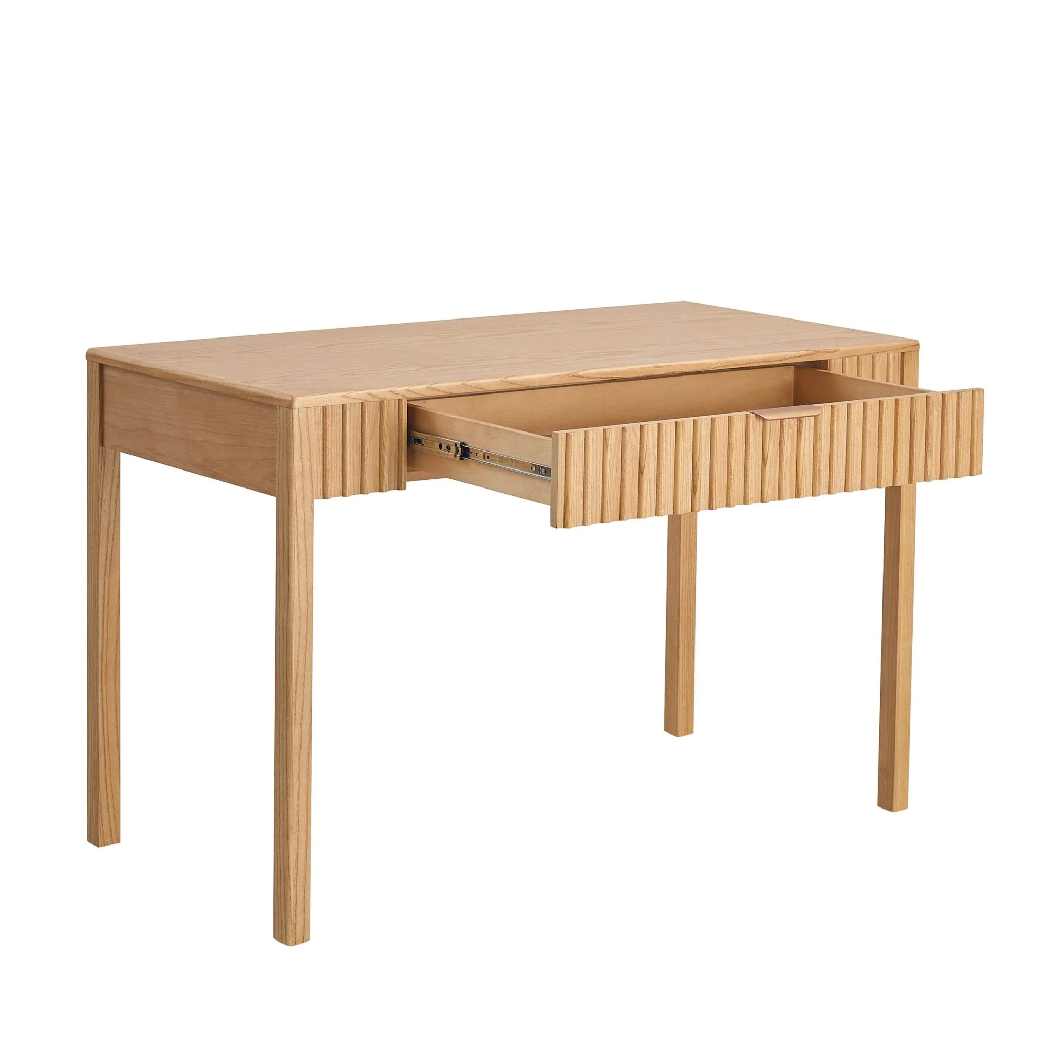 Elena Ash Desk - Light Wood - Image 4