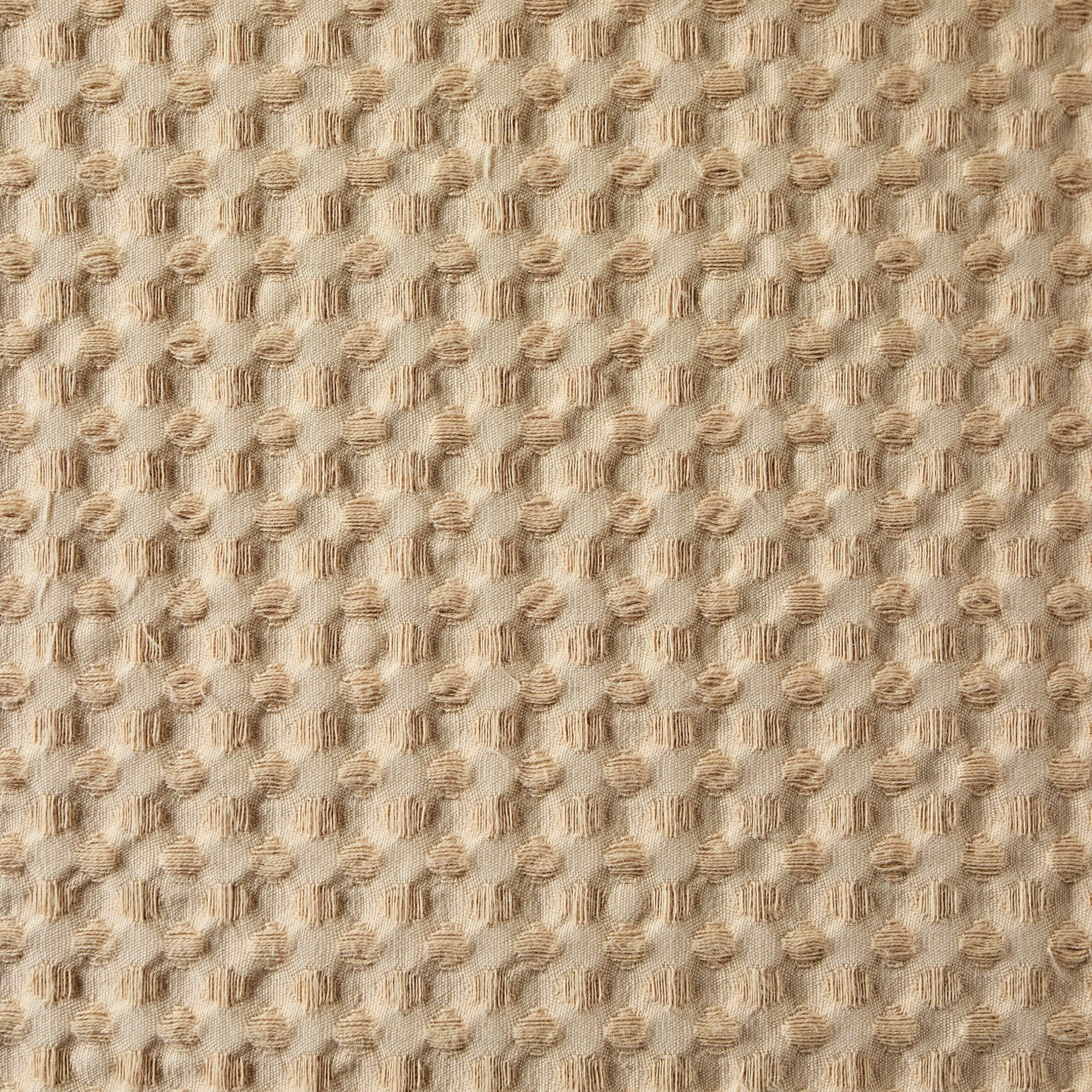 Eleni Cotton Waffle Stonewash Sofa Cushion Cover - Natural - Image 4