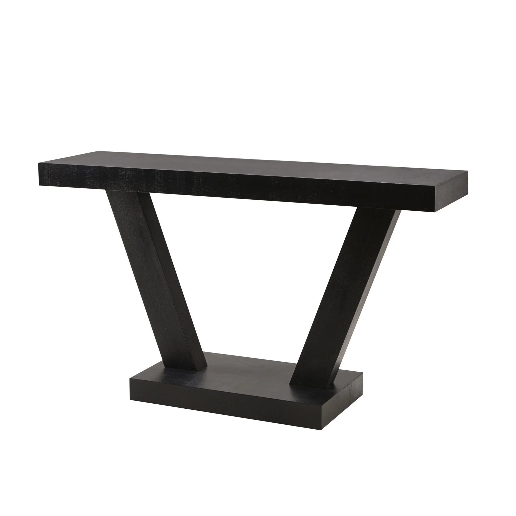 Elina Console Table - Black Wood - Image 2