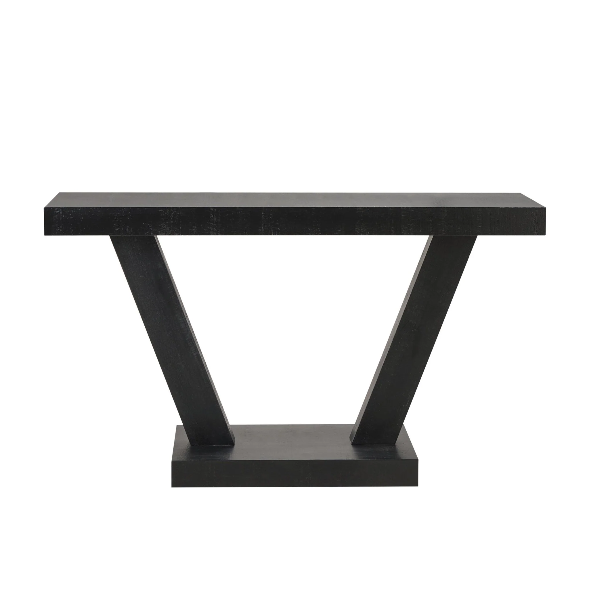 Elina Console Table - Black Wood - Image 3