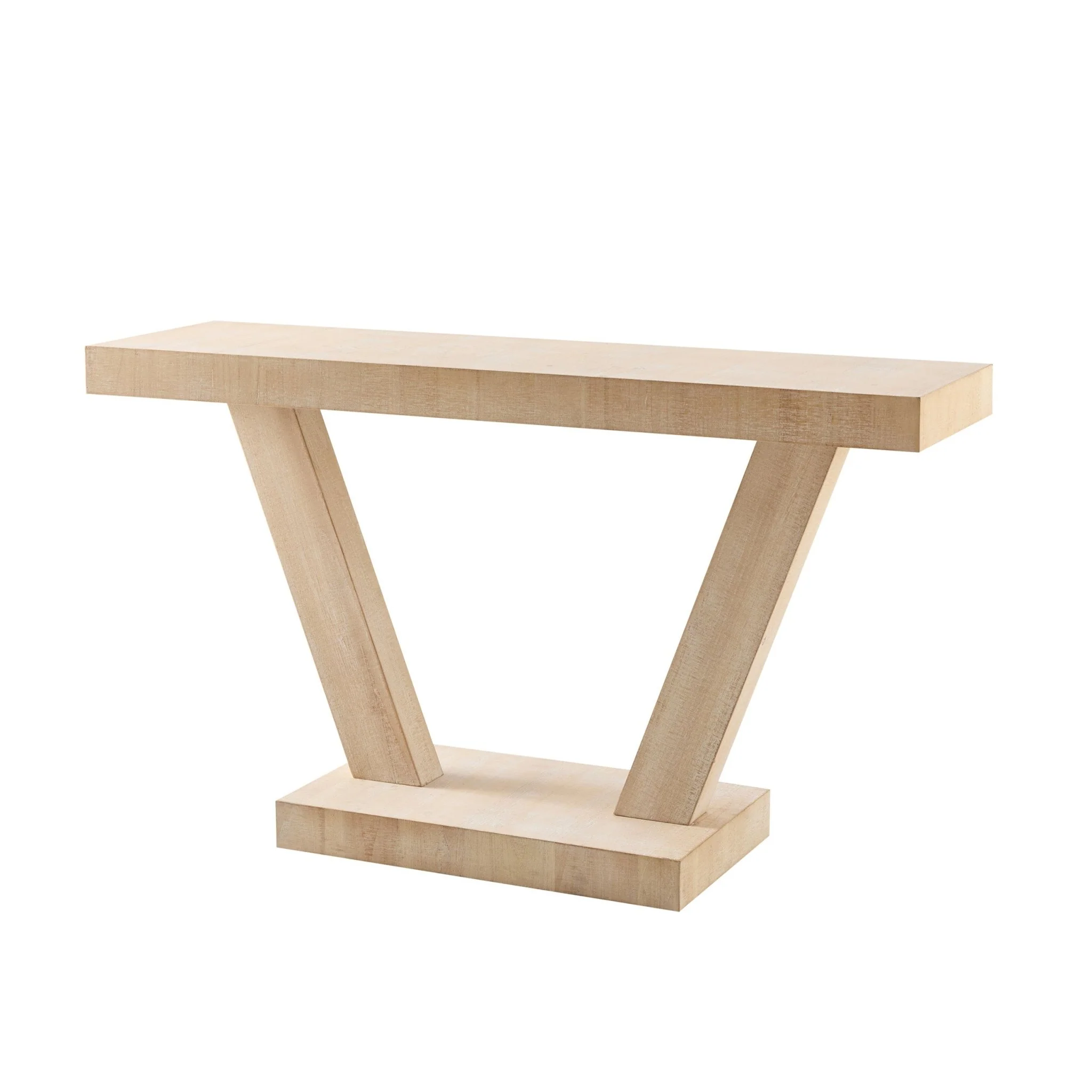 Elina Console Table - Washed Wood - Image 2
