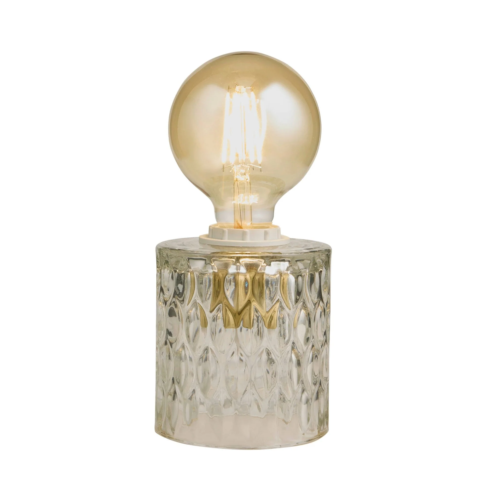 Elodi Glass Table Lamp - Clear - Image 4