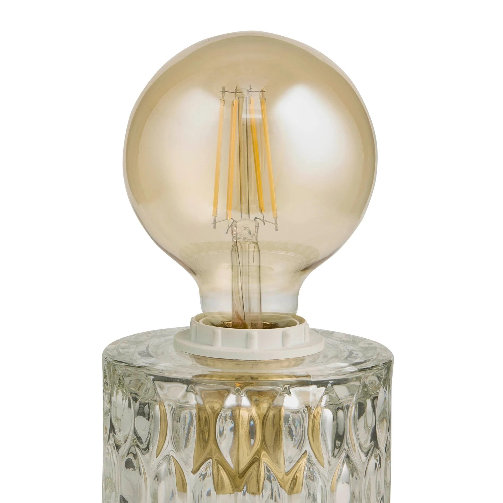 Elodi Glass Table Lamp - Clear - Image 5