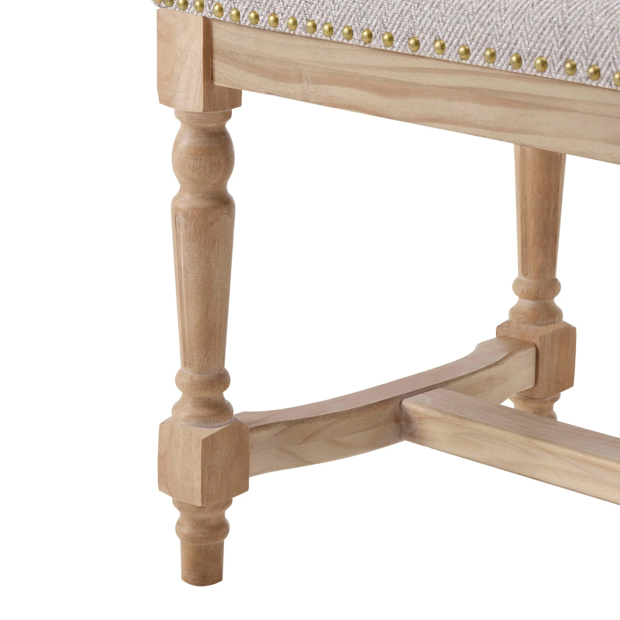 Emley Bench - Natural Chevron - Image 6