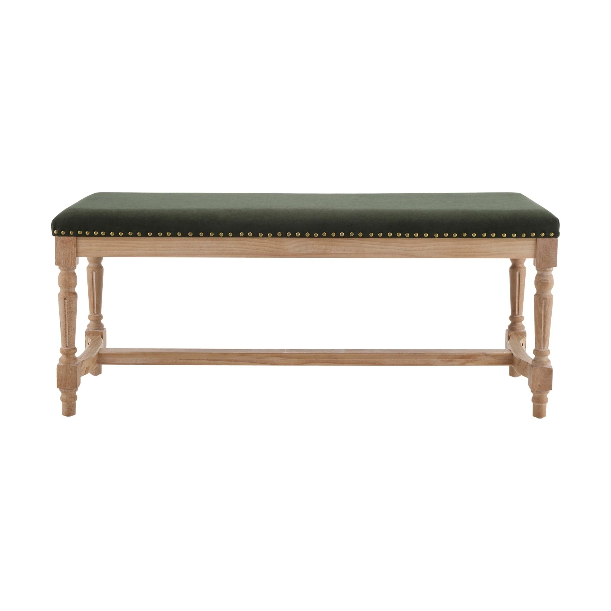 Emley Bench - Dark Olive - Image 2