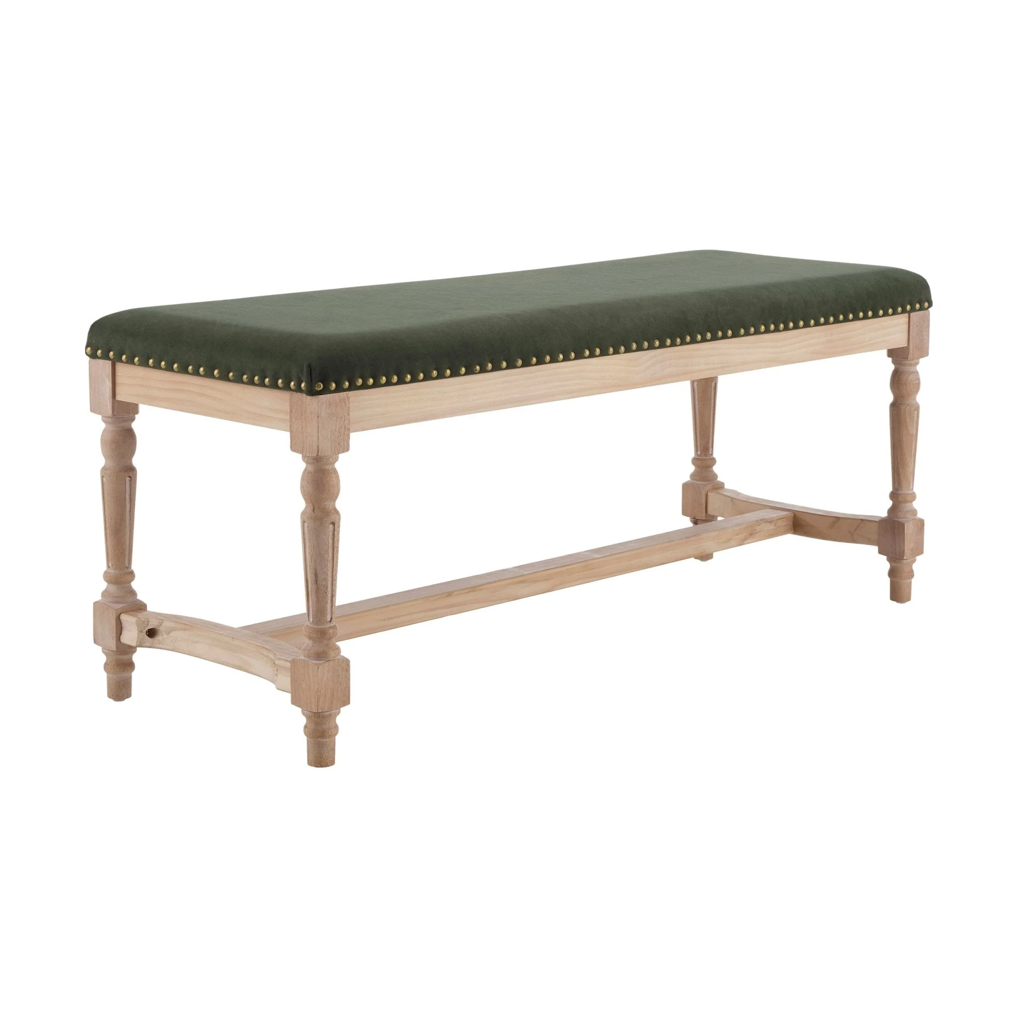 Emley Bench - Dark Olive - Image 3