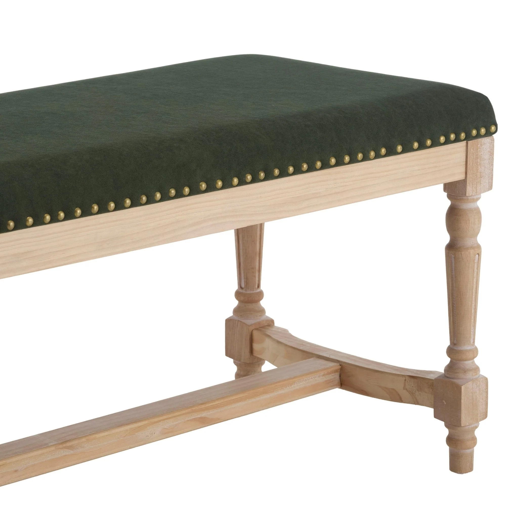 Emley Bench - Dark Olive - Image 5