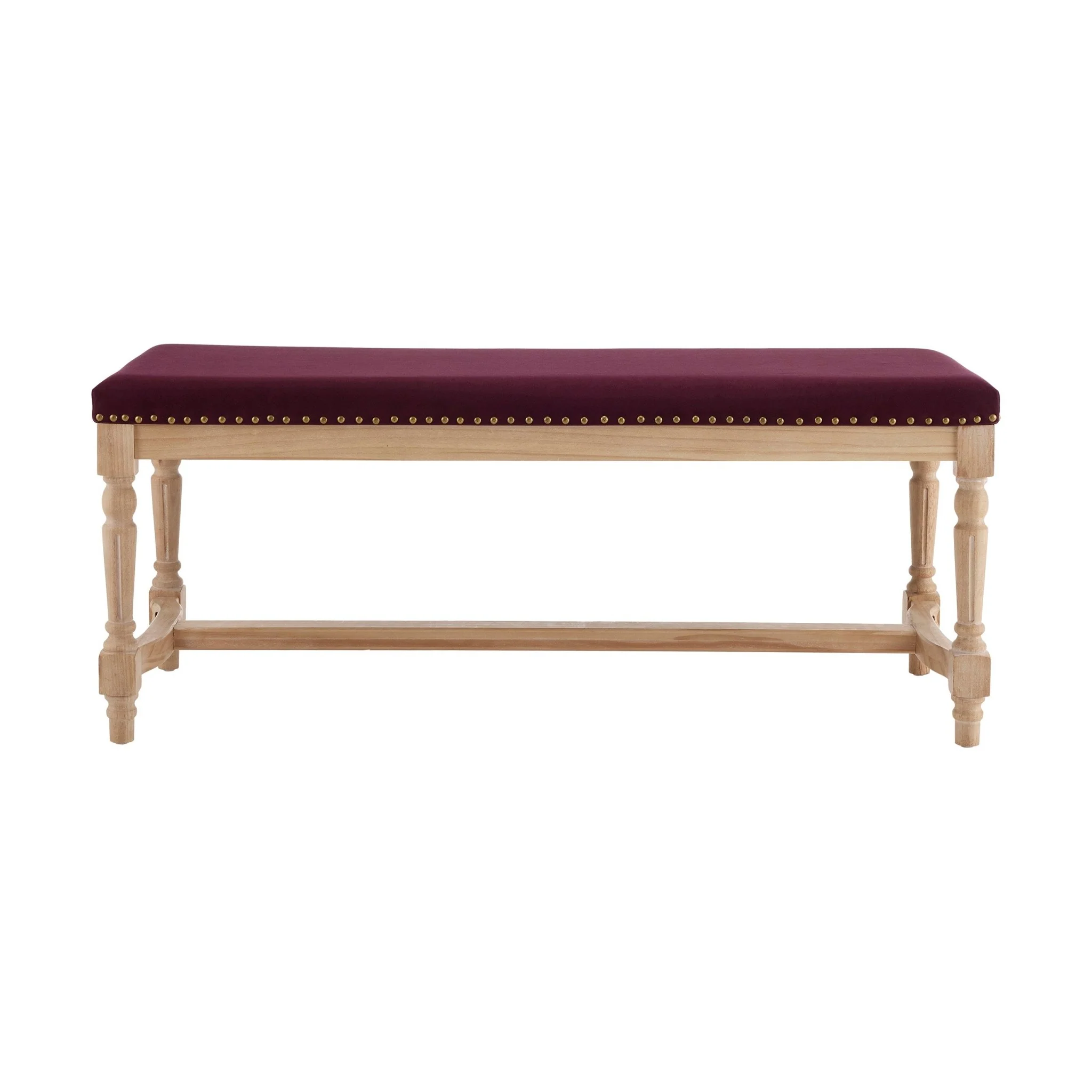 Emley Bench - Plum - Image 2