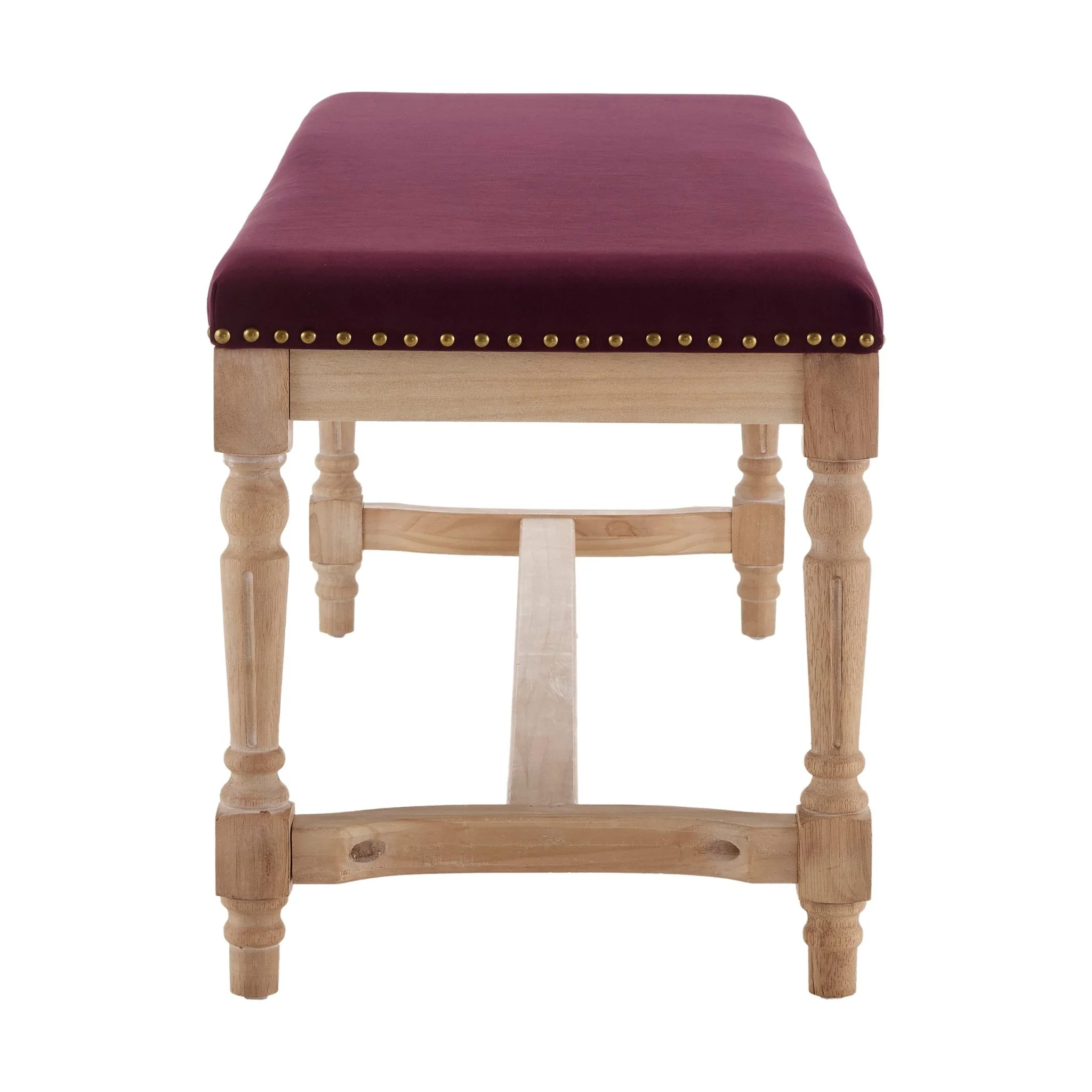 Emley Bench - Plum - Image 4