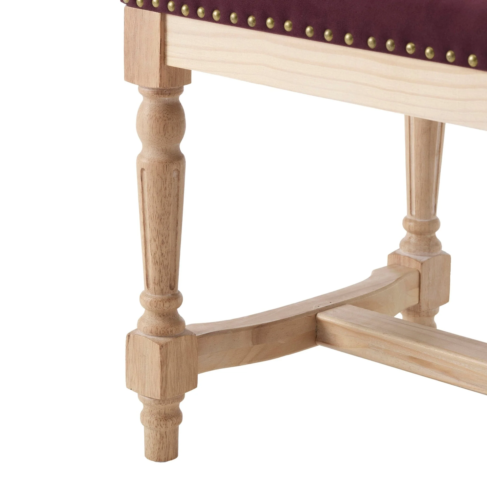 Emley Bench - Plum - Image 6