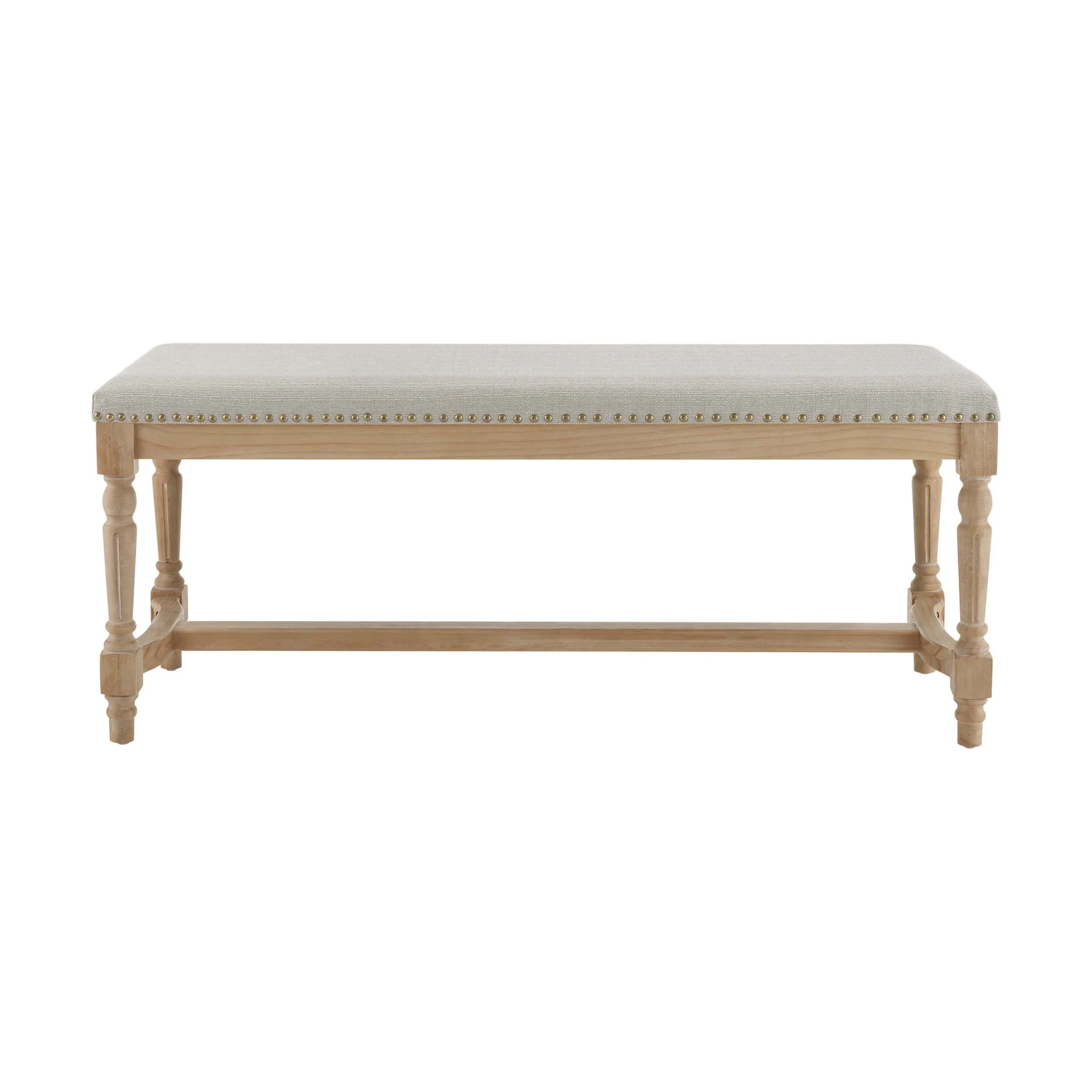 Emley Bench - Stone Grey - Image 3