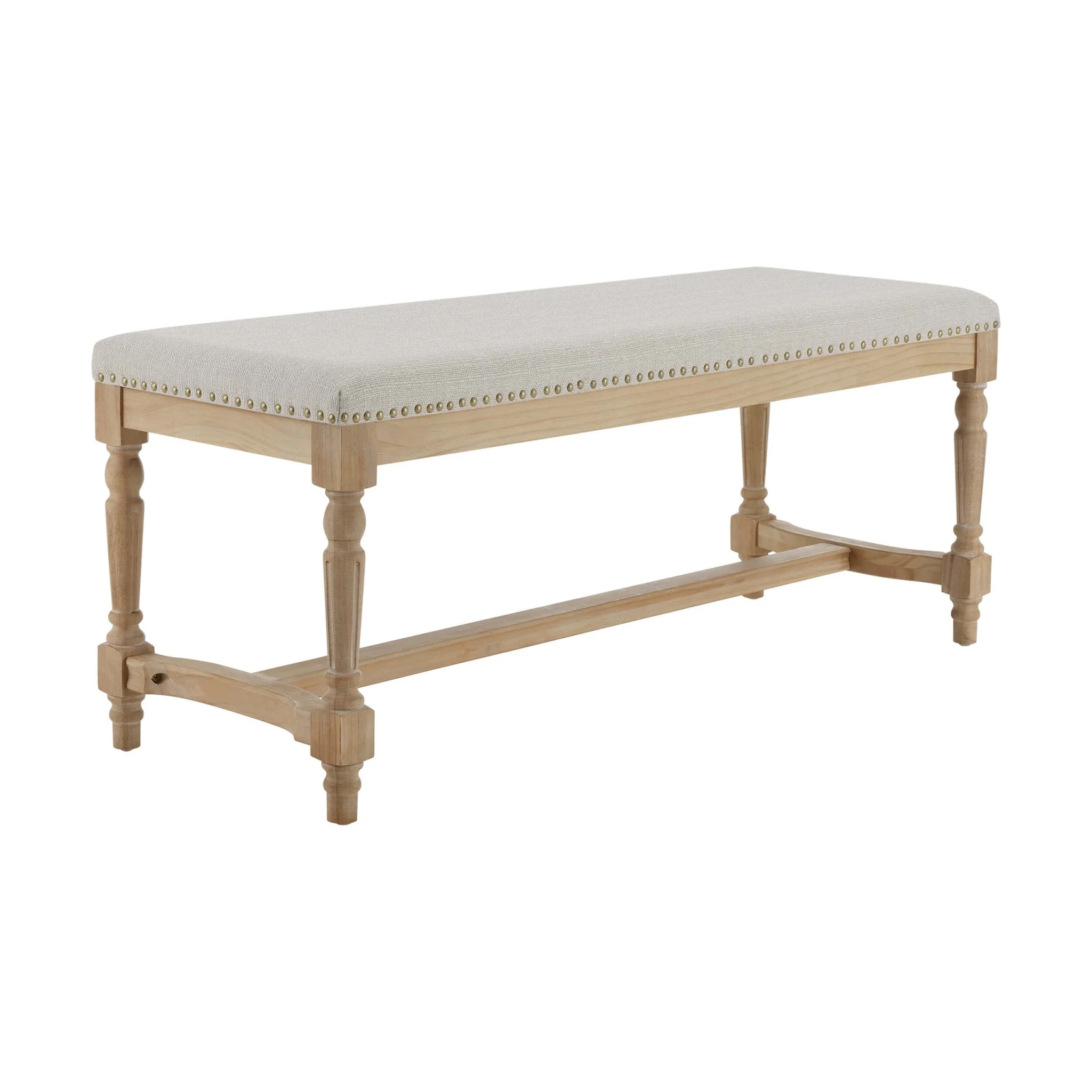 Emley Bench - Stone Grey - Image 4