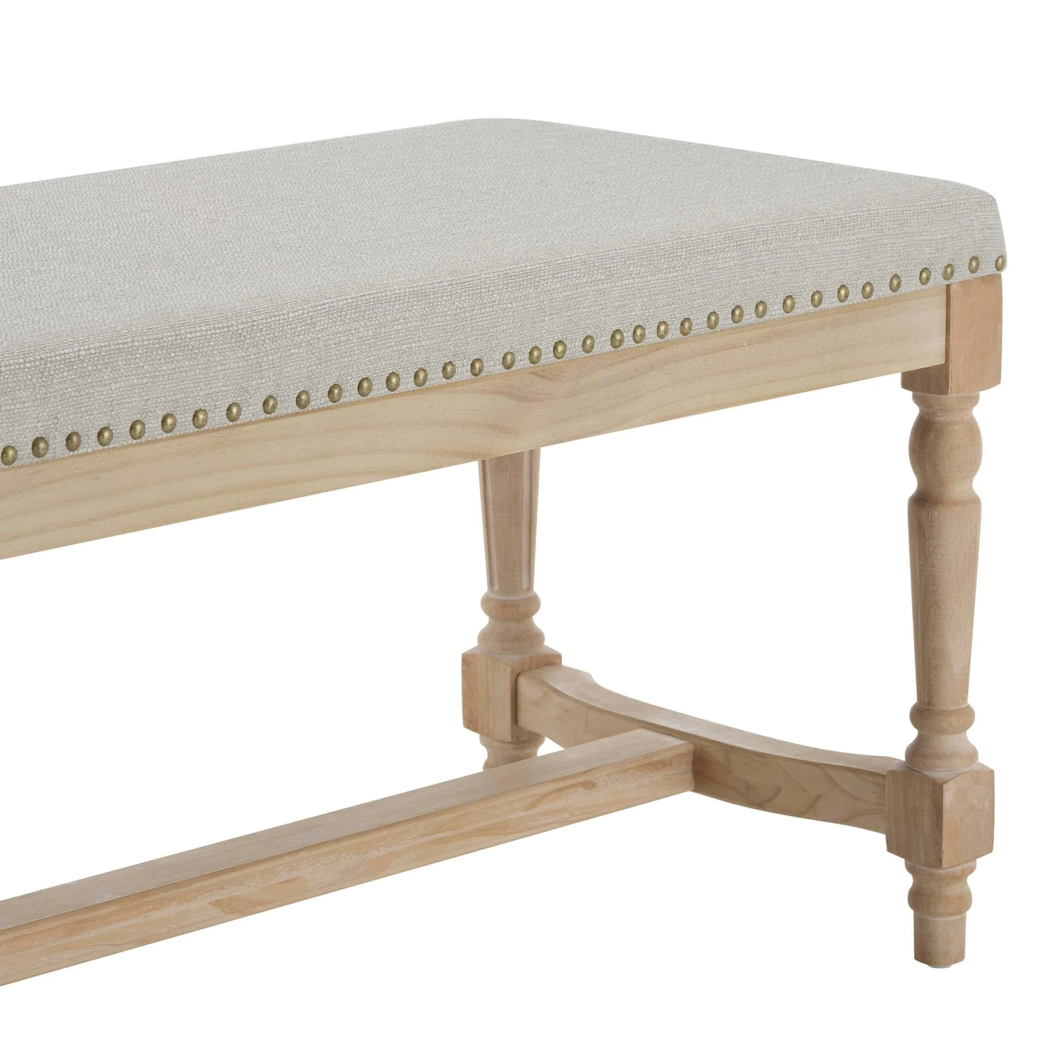 Emley Bench - Stone Grey - Image 6