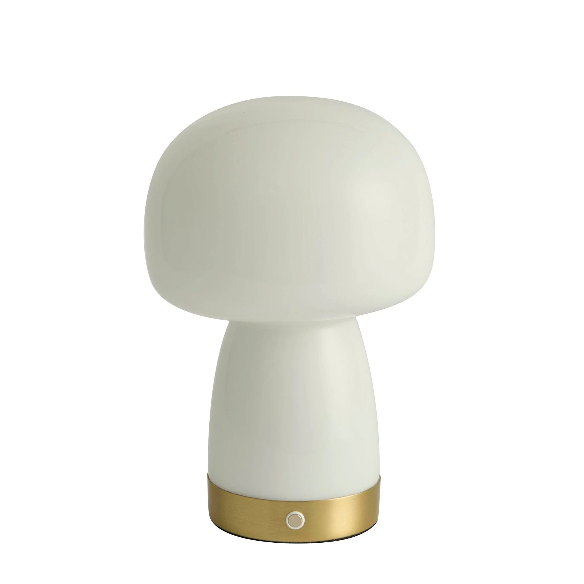 Enoki LED Rechargeable Wireless Lamp - White/Gold - Image 3